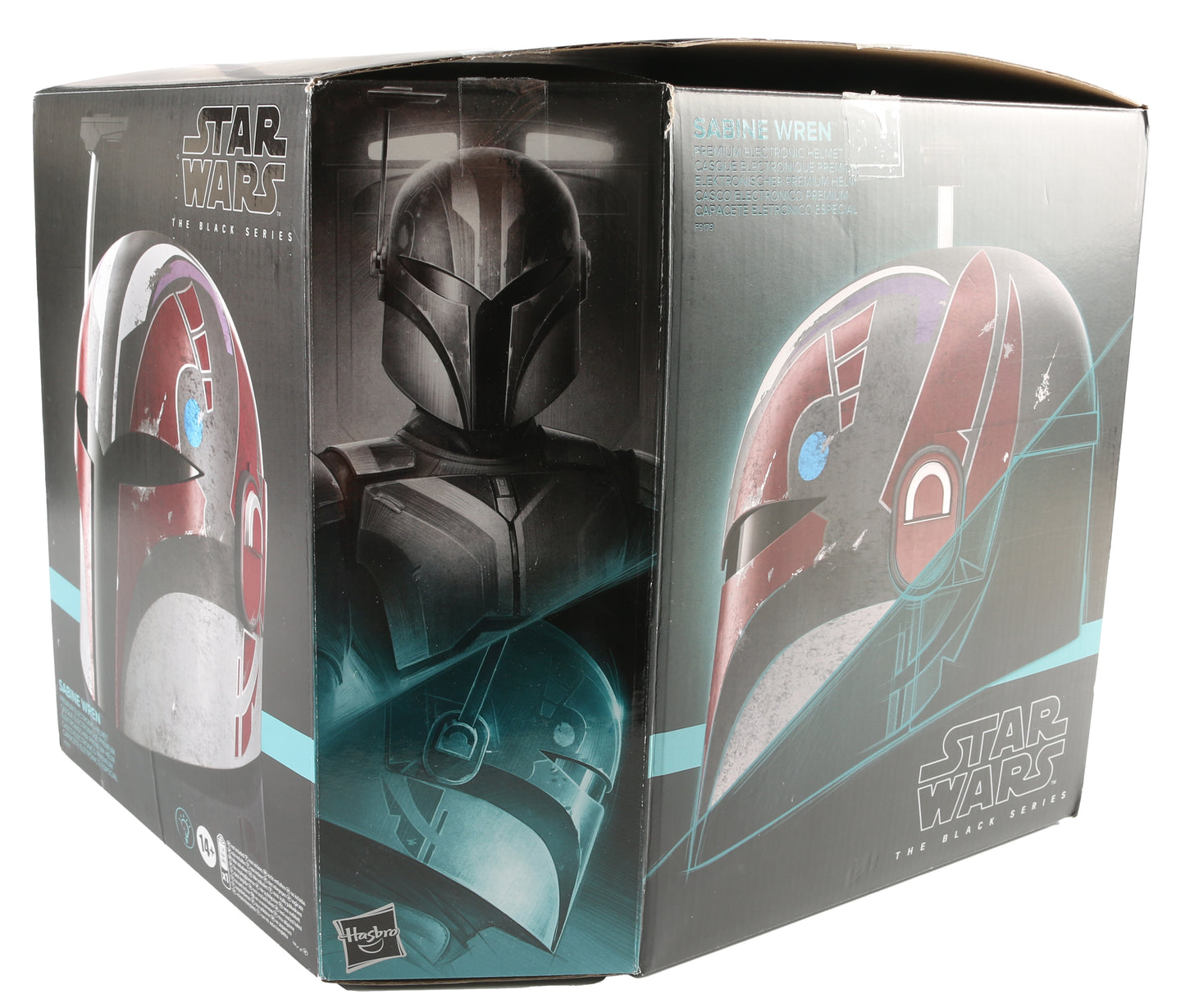 
                  
                    Sabine from Star Wars: Ahsoka Prop Replica Hasbro The Black Series Helmet (Beckett) Signed by Natasha Liu Bordizzo with Character Name
                  
                