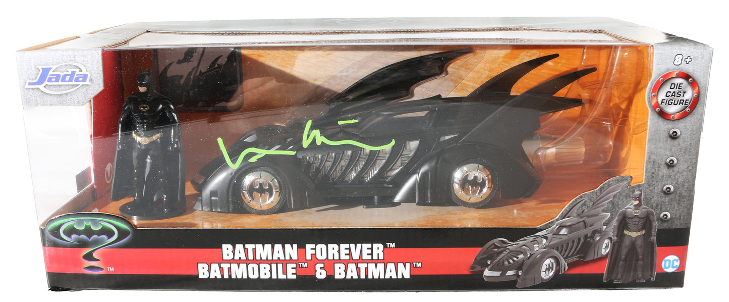 
                  
                    Val Kilmer as Batman in Batman Forever Signed Jada Toys Batmobile
                  
                