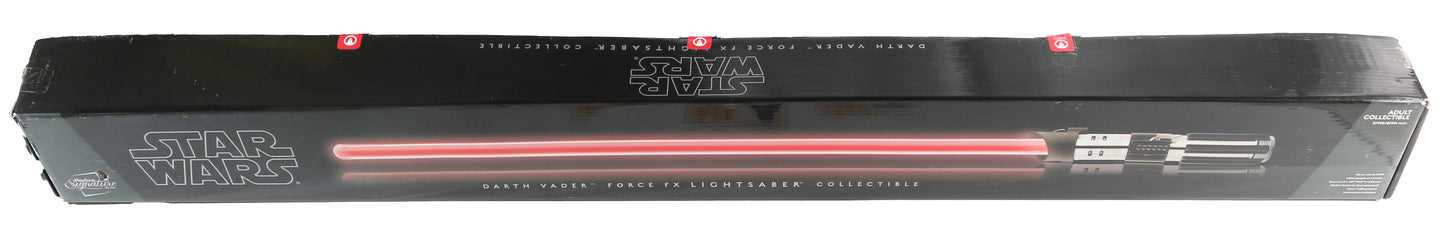 
                  
                    Darth Vader from Star Wars Prop Replica Hasbro Force FX Lightsaber (Celebrity Authentics) Cast Signed by Harrison Ford, Carrie Fisher, Mark Hamill, Dave Prowse, Peter Mayhew, Anthony Daniels, Ian McDiarmid, Billy Dee Williams, & Dave Barclay
                  
                