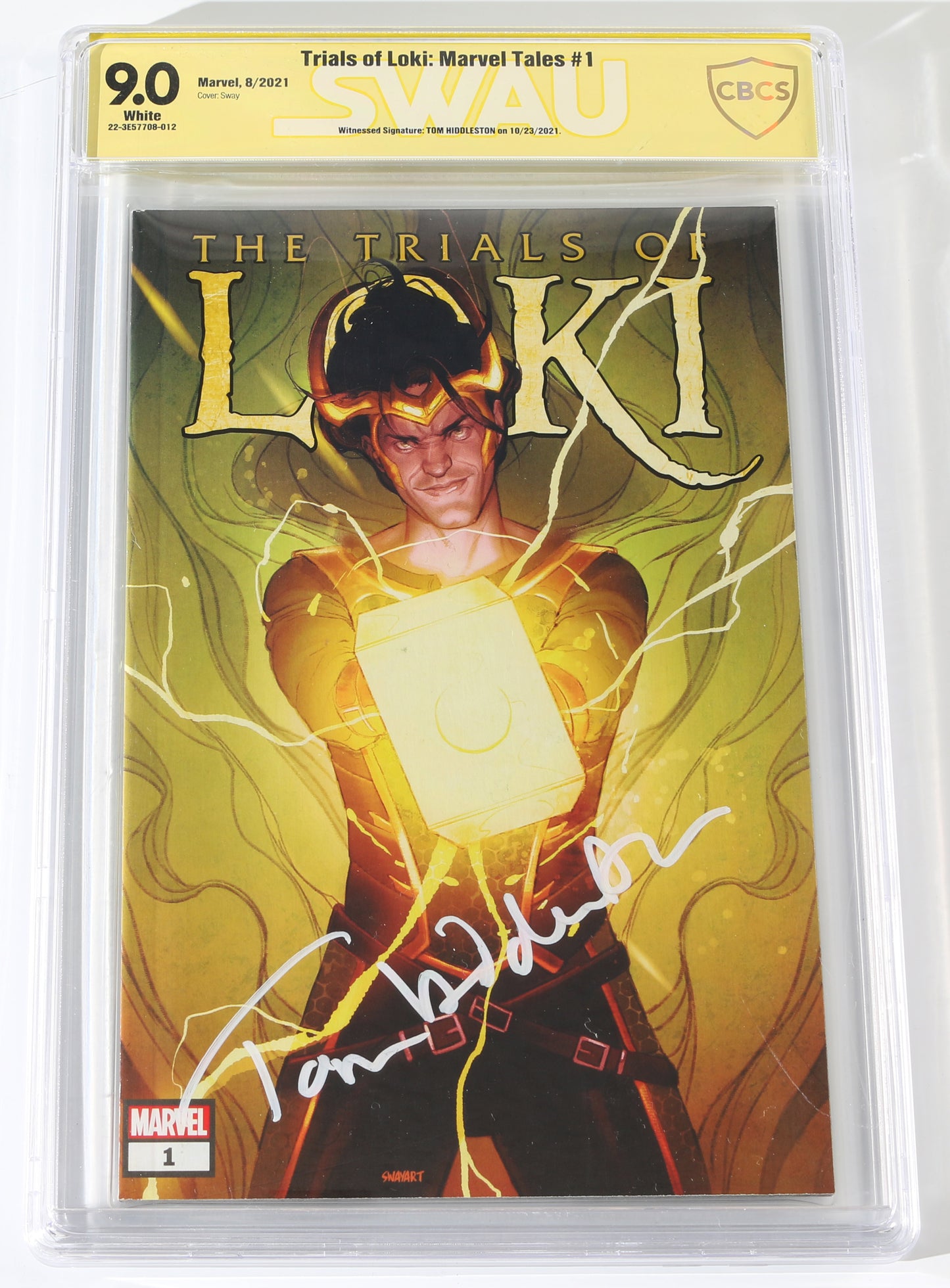 
                  
                    Trials of Loki #1 - Tom Hiddleston as Loki (CBCS Signature Series 9.0) 2021
                  
                