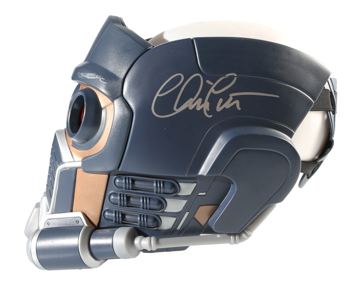 
                  
                    Chris Pratt as Star-Lord in Guardians of the Galaxy Signed Prop Replica Helmet
                  
                