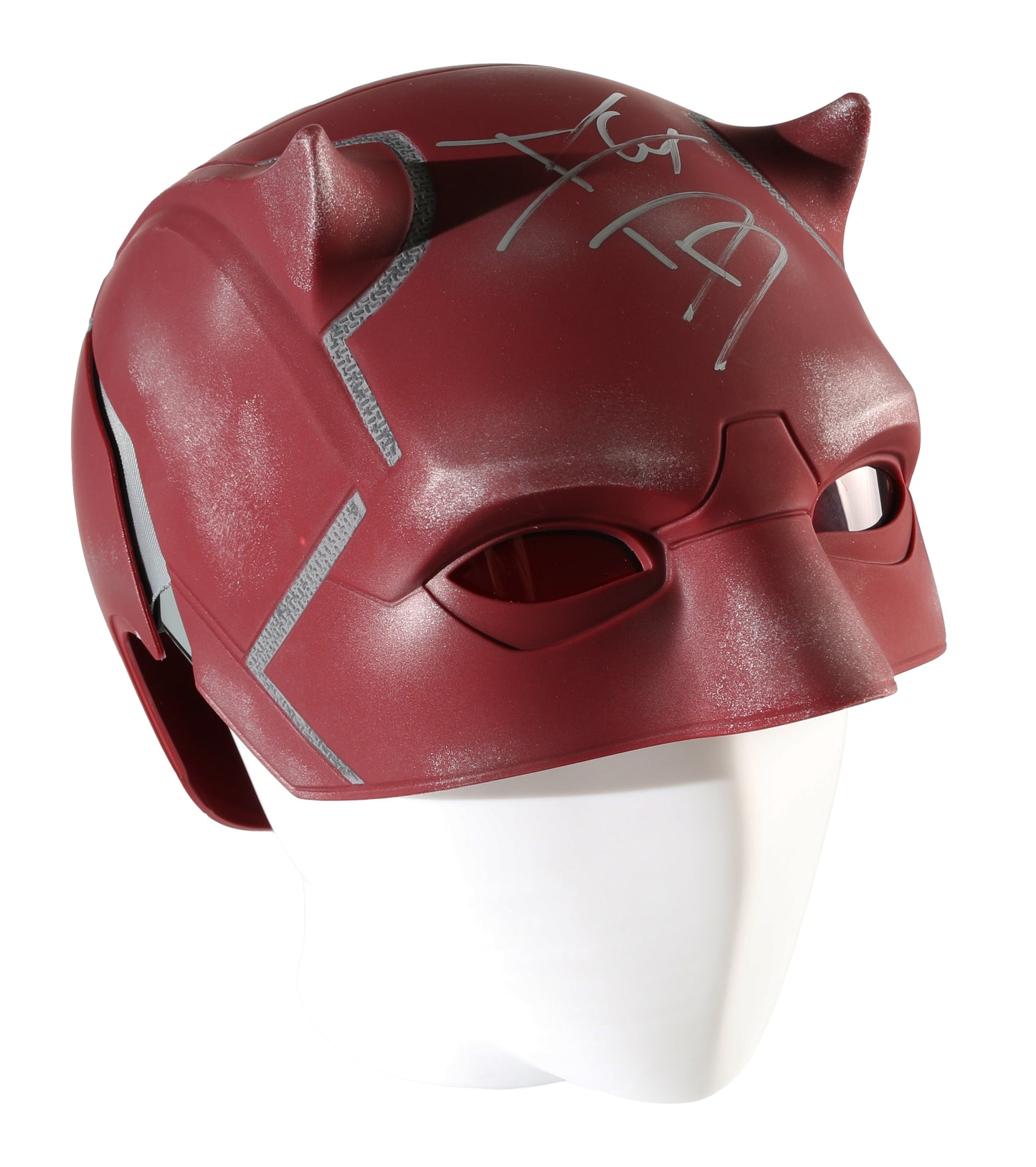 
                  
                    Charlie Cox as Daredevil in Daredevil Signed Disney Store Prop Replica Helmet with Character Name Initials
                  
                