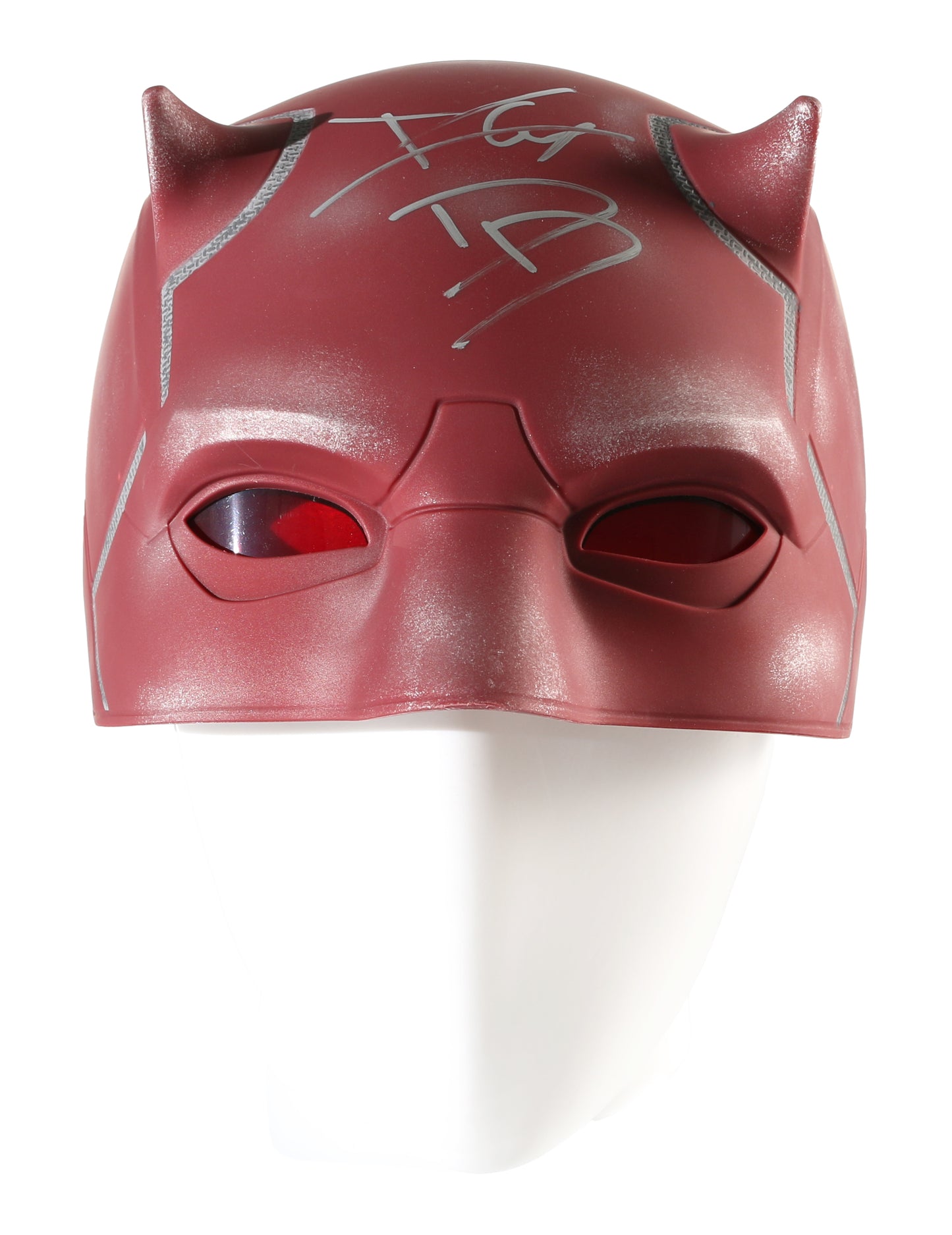 
                  
                    Charlie Cox as Daredevil in Daredevil Signed Disney Store Prop Replica Helmet with Character Name Initials
                  
                