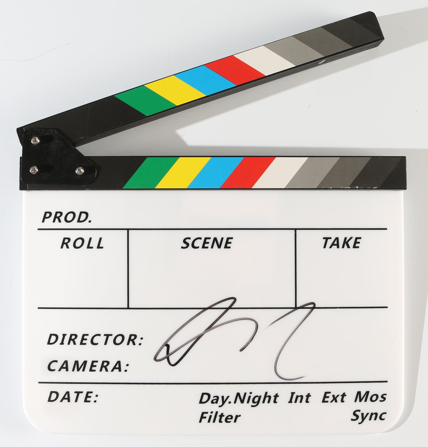 
                  
                    George Miller Director of the Mad Max Film Series & Happy Feet (SWAU) Signed Prop Replica Clapperboard
                  
                