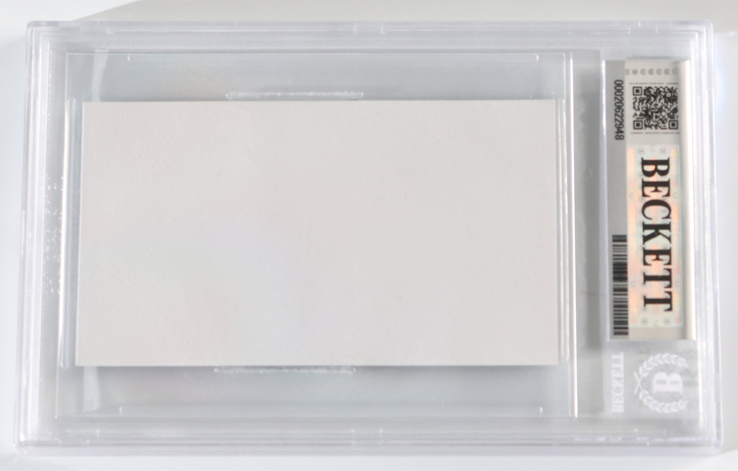 
                  
                    Christian Bale as Bruce Wayne / Batman in Batman Begins (Beckett Encapsulated) Prop Replica Business Card
                  
                