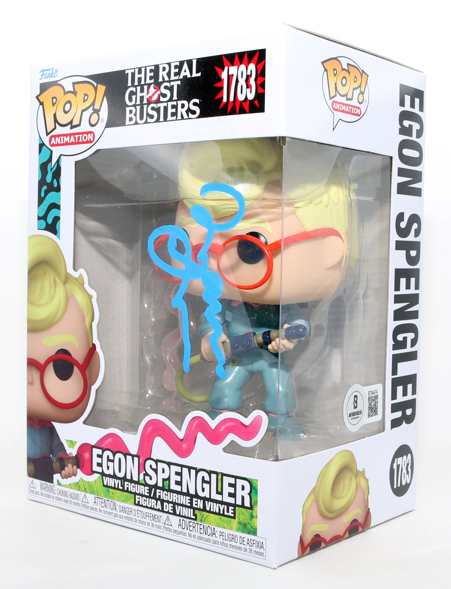 
                  
                    Maurice LaMarche as Egon Spengler in The Real Ghost Busters (Beckett) Signed Funko POP! #1783
                  
                