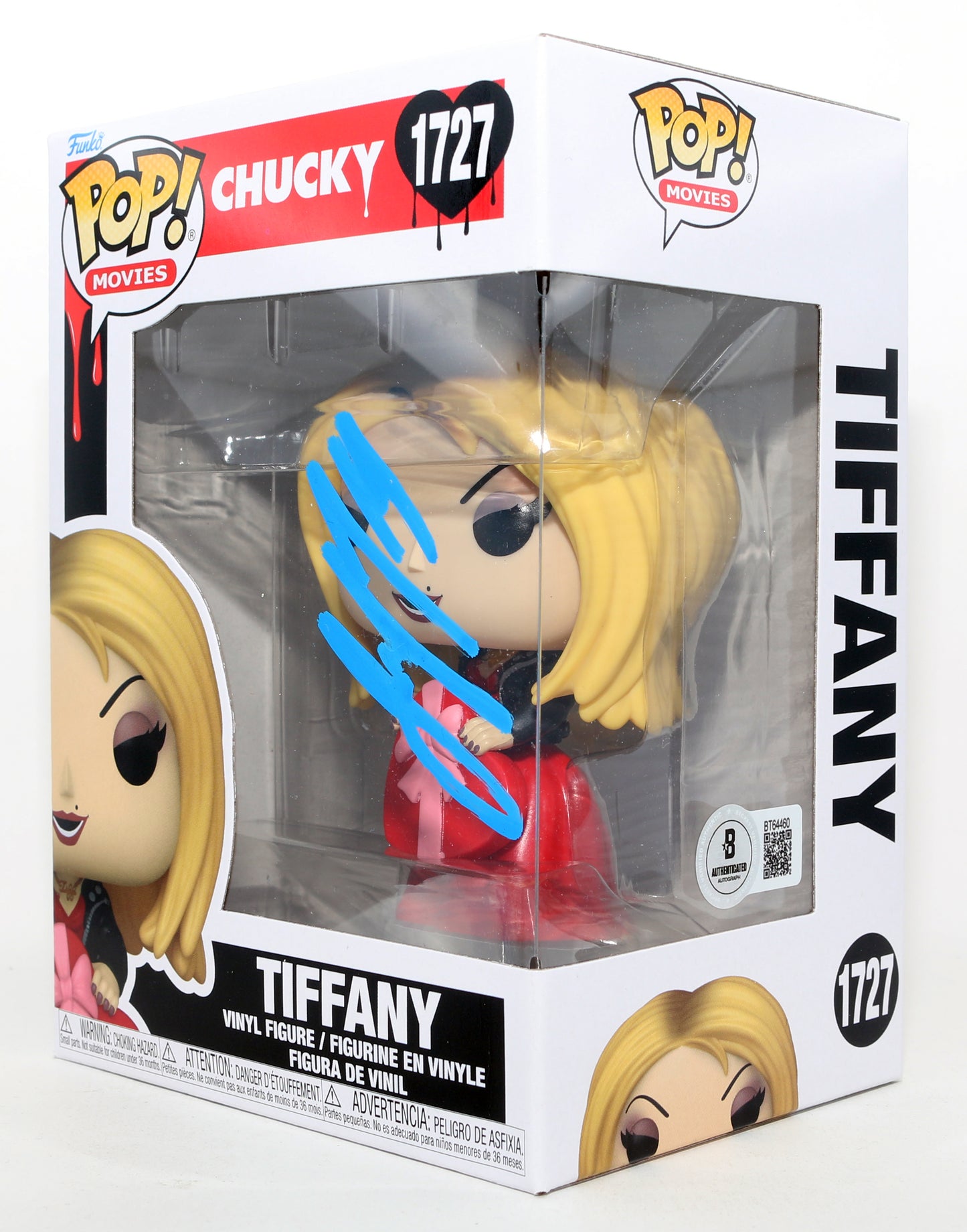
                  
                    Jennifer Tilly as The Voice of Tiffany Valentine in The Bride of Chucky (Beckett) Signed Funko POP! #1727
                  
                