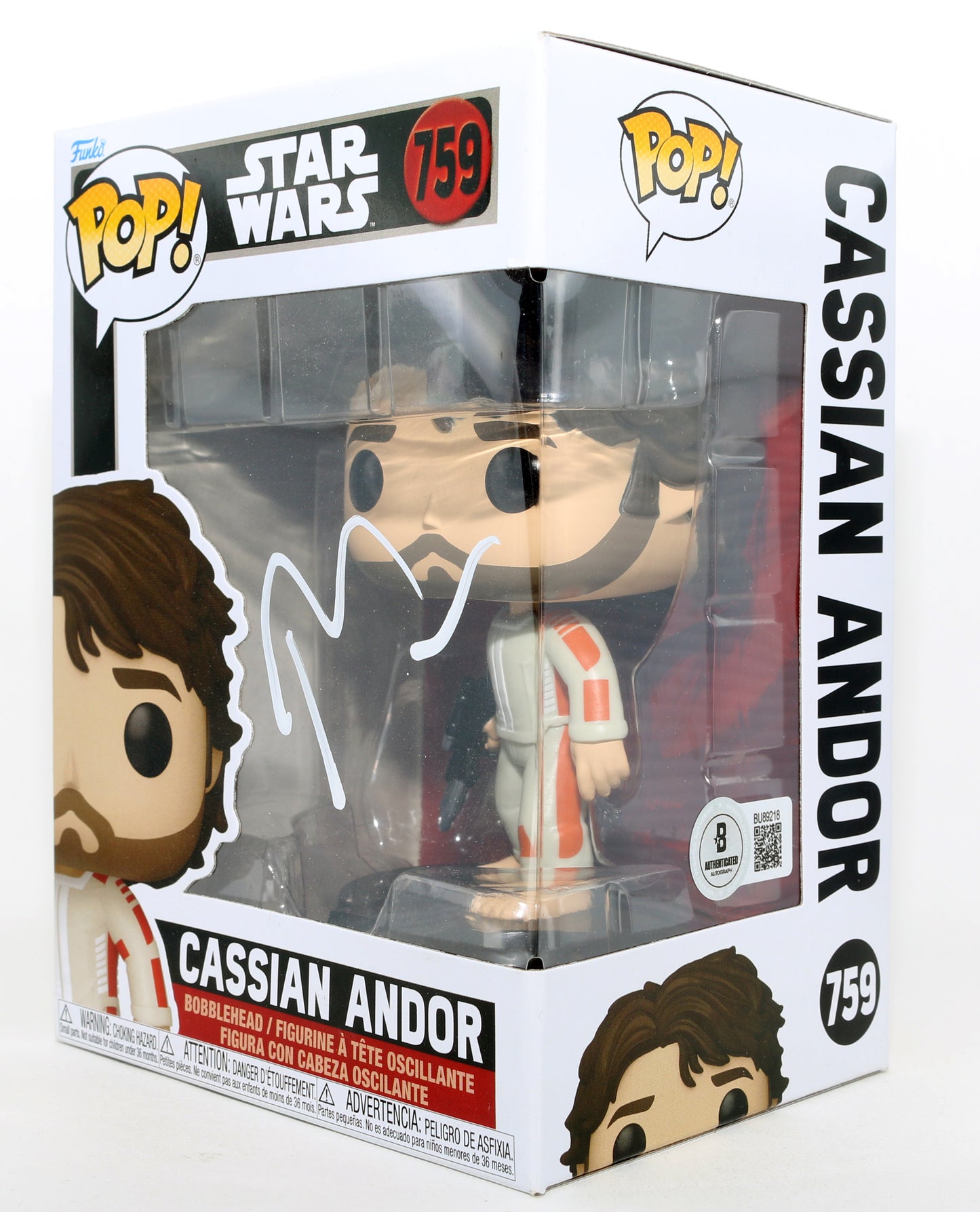 
                  
                    Tony Gilroy Creator of Star Wars: Andor (Beckett) Signed Funko POP! #759
                  
                