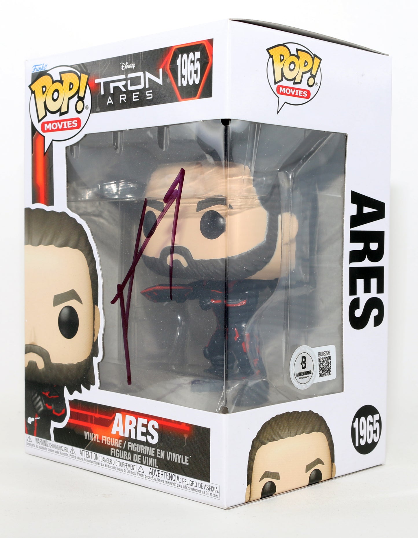 
                  
                    Jared Leto as Ares in Tron: Ares (Beckett) Signed Funko POP! #1965
                  
                
