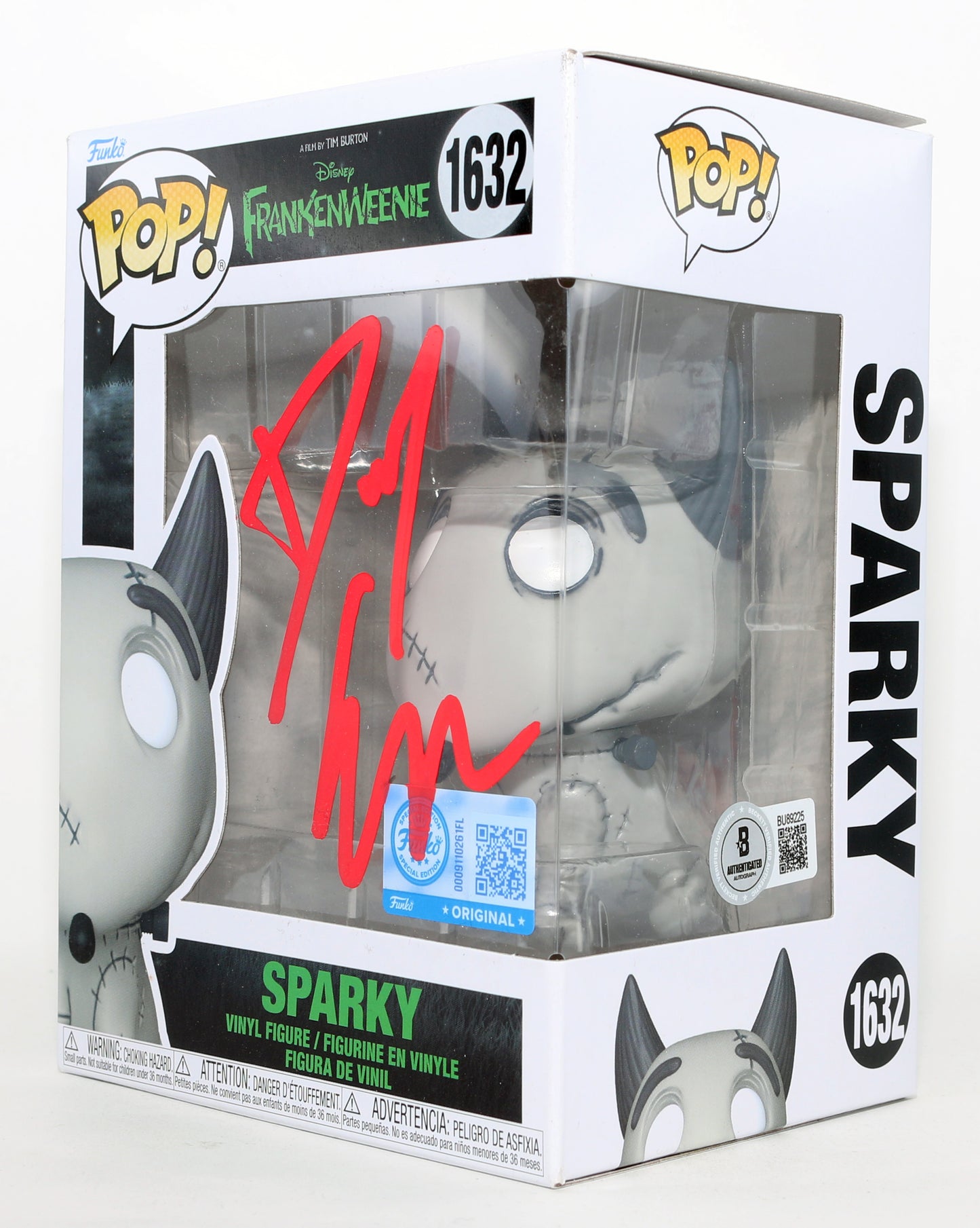 
                  
                    Danny Elfman Composer of Frankenweenie Special Edition (Beckett) Funko POP! #1632
                  
                