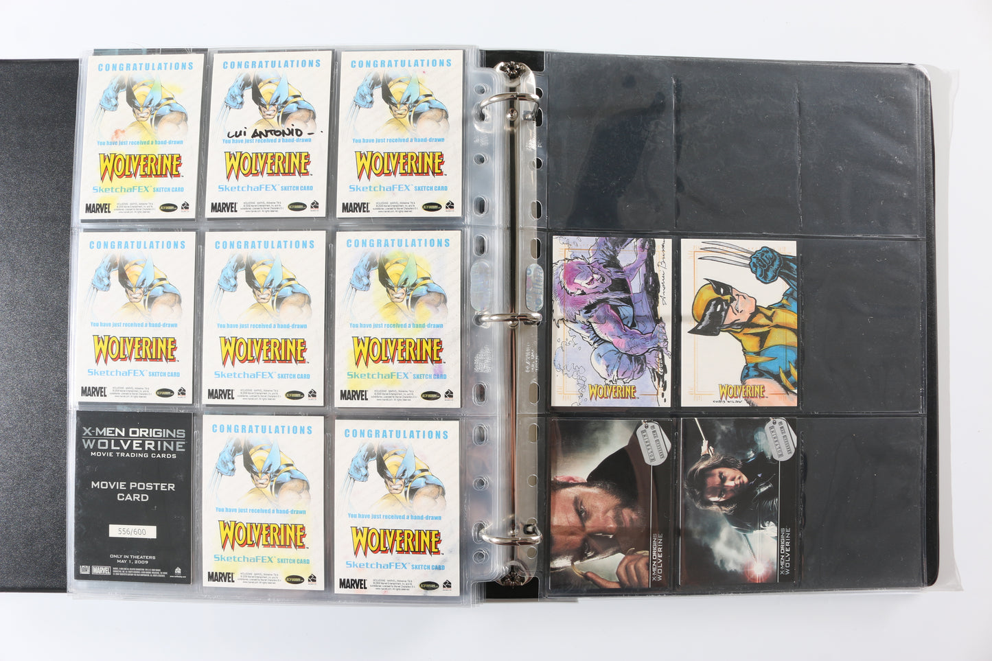 
                  
                    X-Men Origins: Wolverine Rittenhouse Trading Cards 125pc LOT with 16 Cards Signed by Hugh Jackman, Ryan Reynolds, Liev Schreiber, Danny Huston, will.i.am, Lynn Collins, Kevin Durand, Taylor Kitsch, Gavin Hood, & More
                  
                