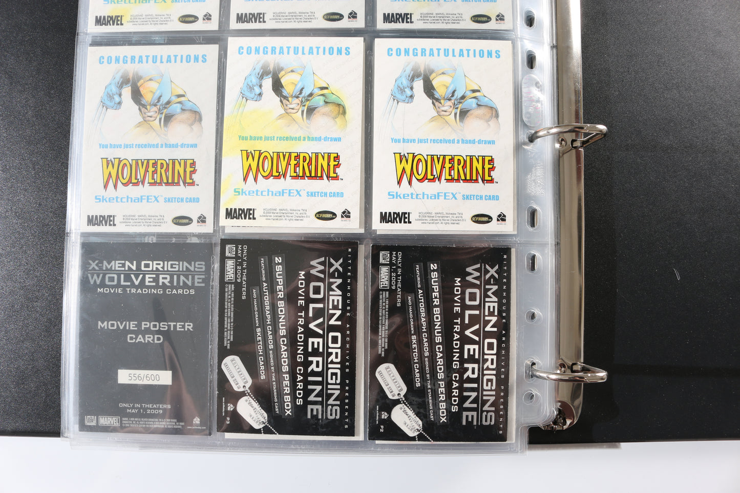 
                  
                    X-Men Origins: Wolverine Rittenhouse Trading Cards 125pc LOT with 16 Cards Signed by Hugh Jackman, Ryan Reynolds, Liev Schreiber, Danny Huston, will.i.am, Lynn Collins, Kevin Durand, Taylor Kitsch, Gavin Hood, & More
                  
                