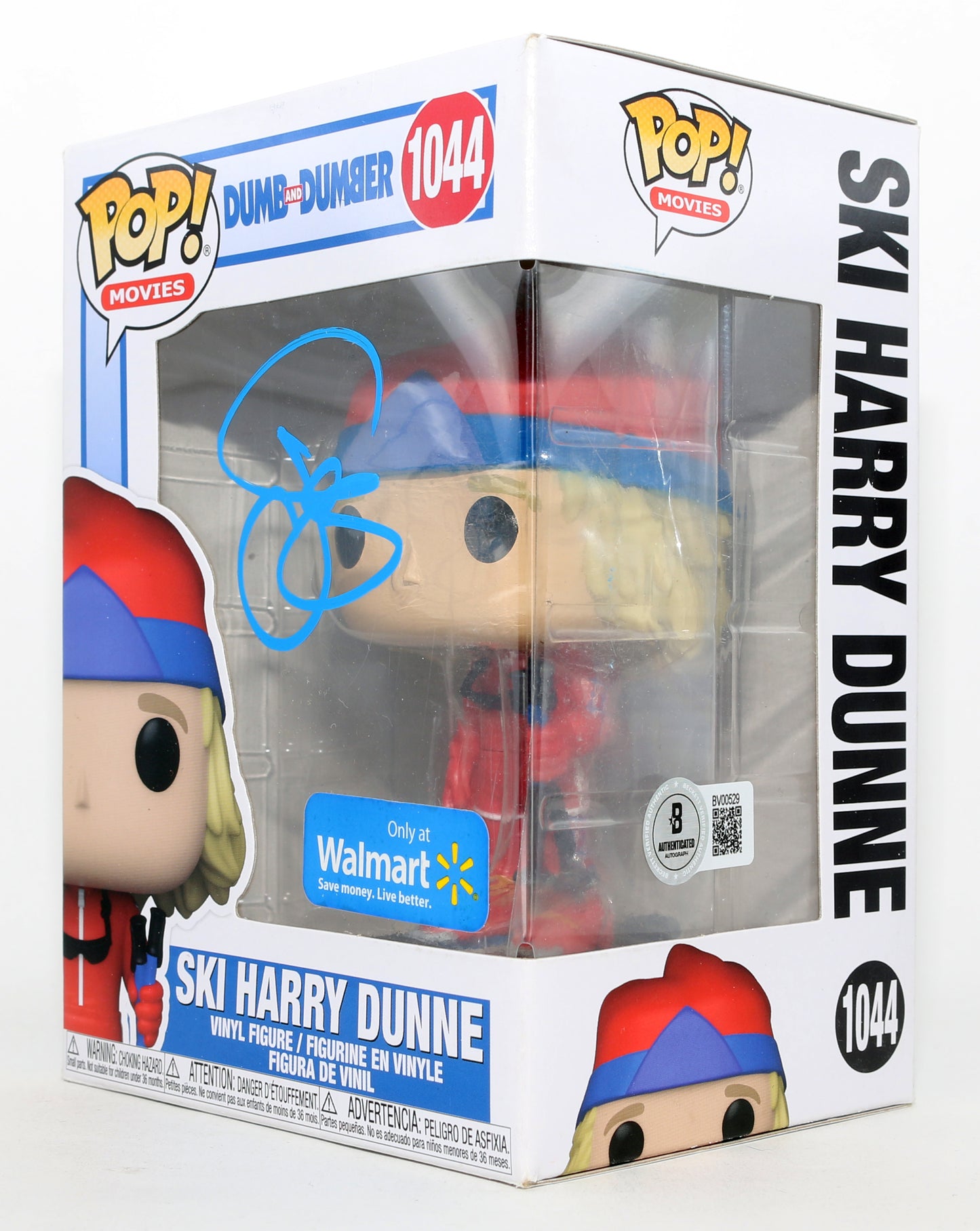 
                  
                    Jeff Daniels as Harry Dunne in Dumb & Dumber Walmart Exclusive (Beckett) Signed Funko POP! #1044
                  
                