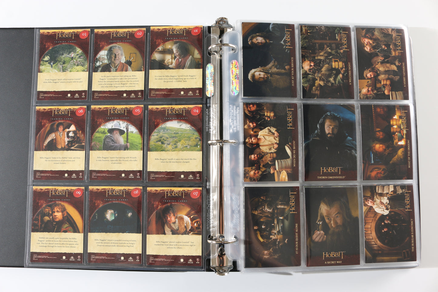 
                  
                    The Hobbit Cryptozoic Trading Cards 160pc LOT with 21 Cards Signed by Martin Freeman, Ian Holm, Richard Armitage, Andy Serkis, Lee Pace, Sylvester McCoy, Ken Stott, James Nesbitt, & More
                  
                
