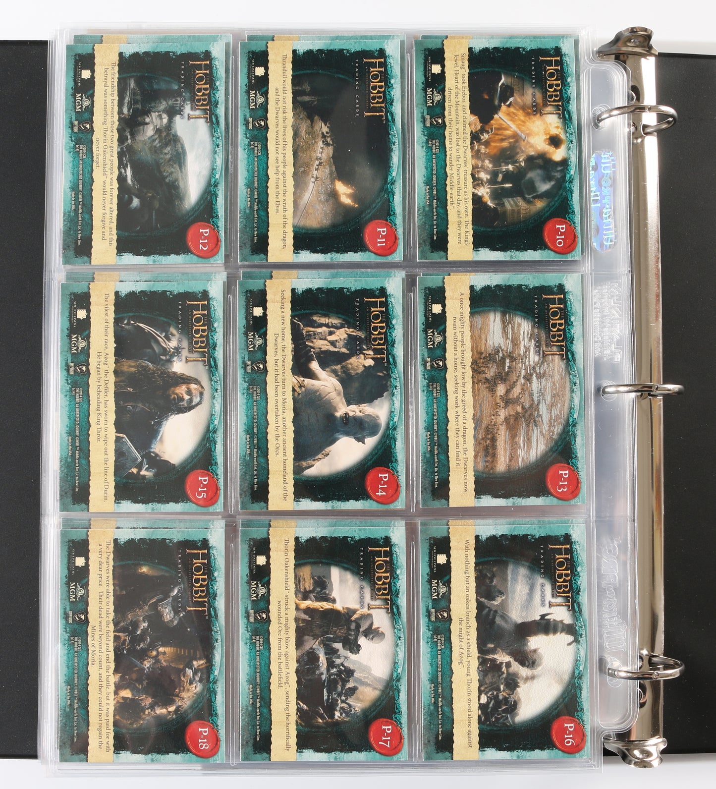 
                  
                    The Hobbit Cryptozoic Trading Cards 160pc LOT with 21 Cards Signed by Martin Freeman, Ian Holm, Richard Armitage, Andy Serkis, Lee Pace, Sylvester McCoy, Ken Stott, James Nesbitt, & More
                  
                