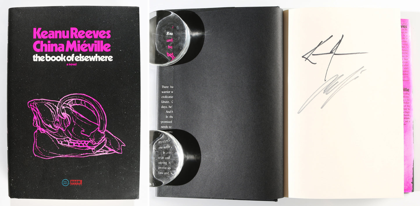 
                  
                    Keanu Reeves & China Miéville's The Book of Elsewhere Hardcover Book Signed by Actor & Author Keanu Reeves
                  
                