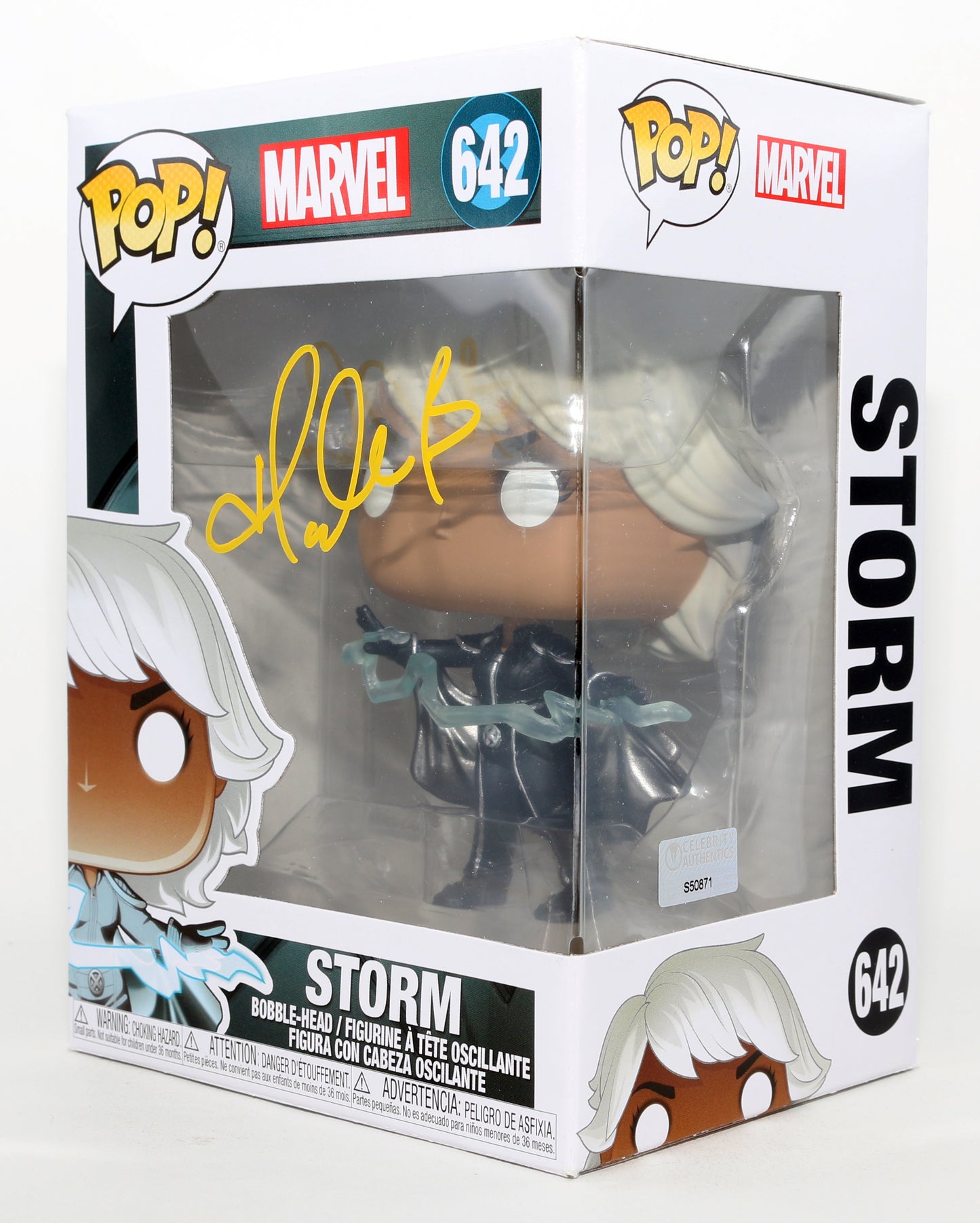 
                  
                    Halle Berry as Storm in X-Men (Celebrity Authentics) Signed Funko POP! #642
                  
                