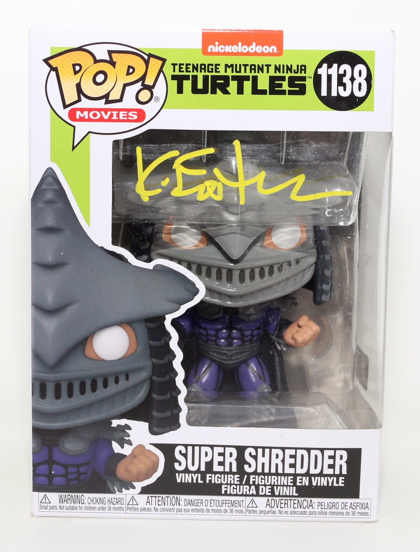 
                  
                    Kevin Eastman Co-Creator of The Teenage Mutant Ninja Turtles Signed Funko POP! #1138
                  
                