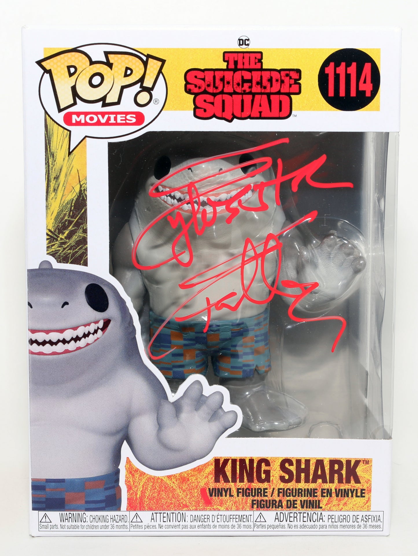 
                  
                    Sylvester Stallone as King Shark in The Suicide Squad (Celebrity Authentics) Signed Funko POP! #1114
                  
                
