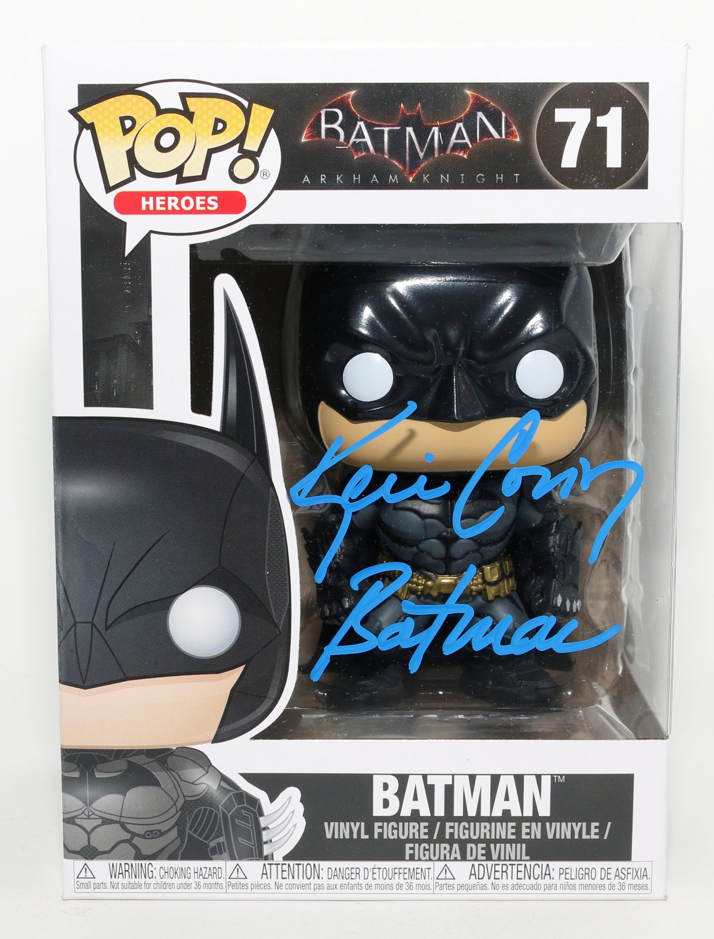 
                  
                    Kevin Conroy as Batman in Batman: Arkham Knight (JSA) Signed Funko POP! #71 with Character Name
                  
                