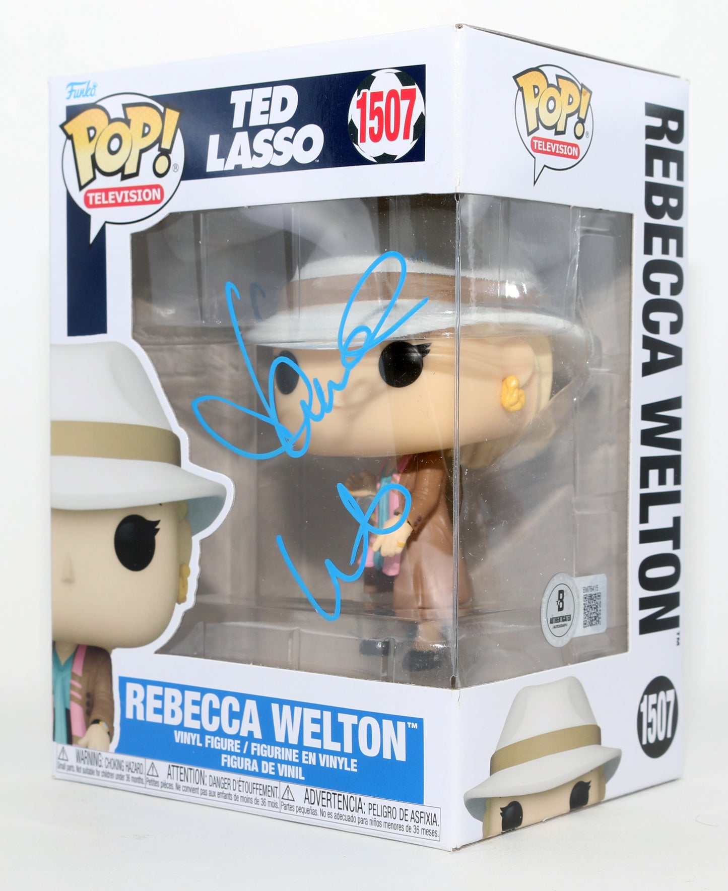 
                  
                    Hannah Waddingham as Rebecca Welton in Ted Lasso (Beckett) Signed Funko POP! #1507
                  
                