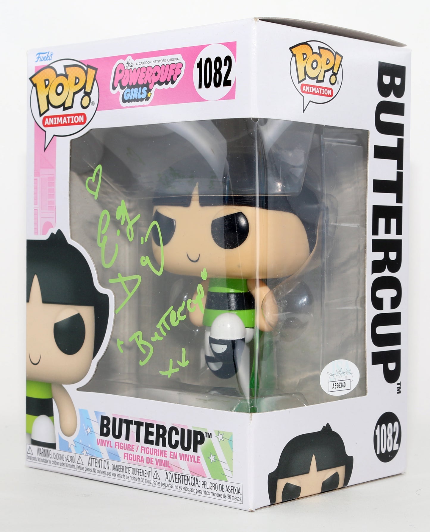 
                  
                    E.G. Daily as Buttercup in The Powerpuff Girls (JSA) Signed Funko POP! #1082 with Character Name
                  
                