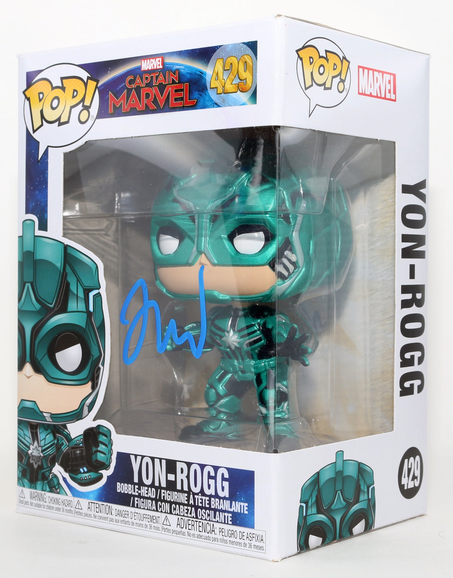 
                  
                    Jude Law as Yon-Rogg in Captain Marvel Signed Funko POP! #429
                  
                
