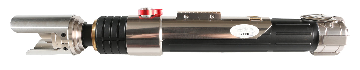 
                  
                    Sabine from Star Wars: Ahsoka Prop Replica Lightsaber (JSA) Signed by Natasha Liu Bordizzo with Character Name
                  
                
