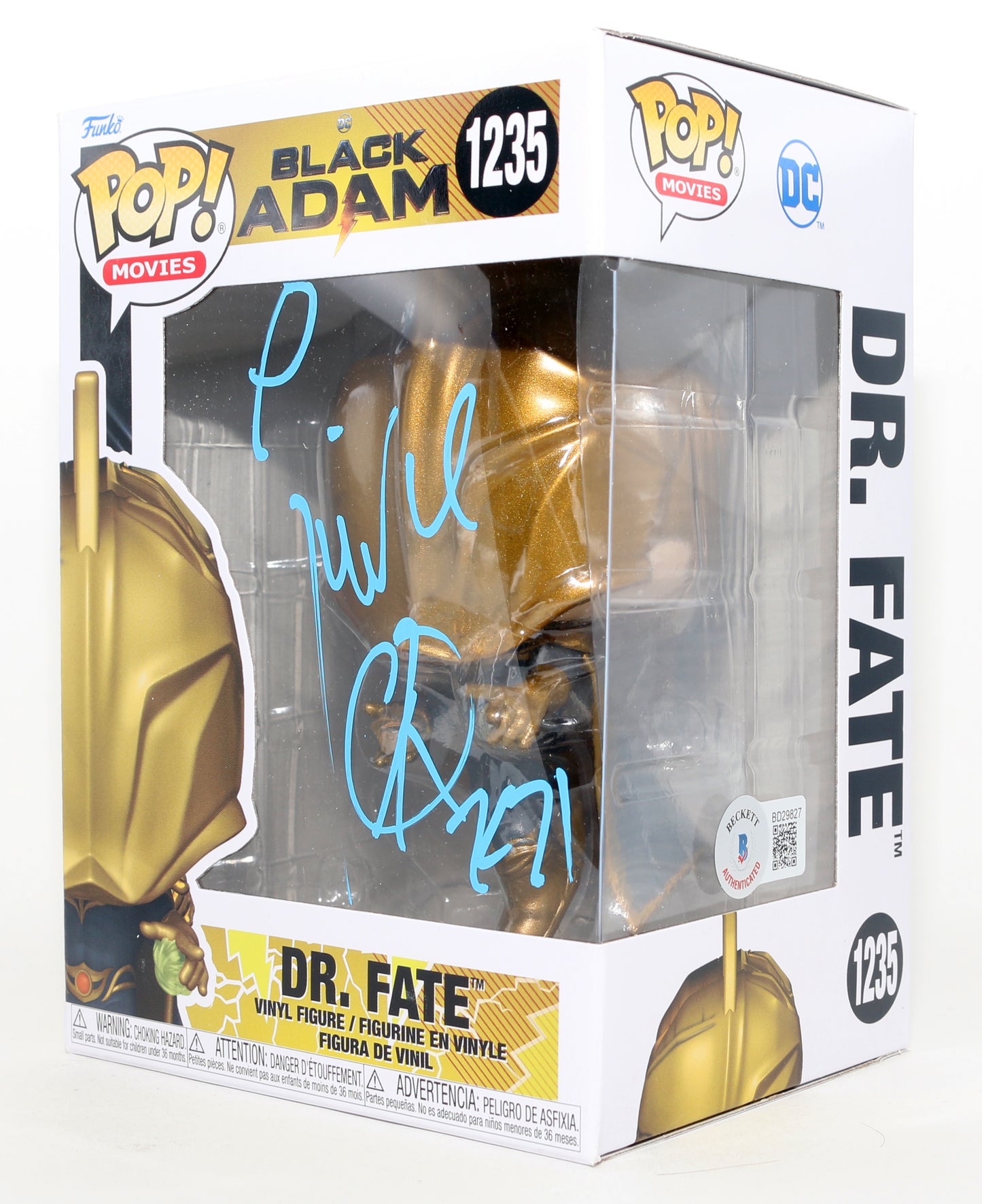 
                  
                    Pierce Brosnan as Dr. Fate in Black Adam (Beckett) Signed Funko POP! #1235
                  
                