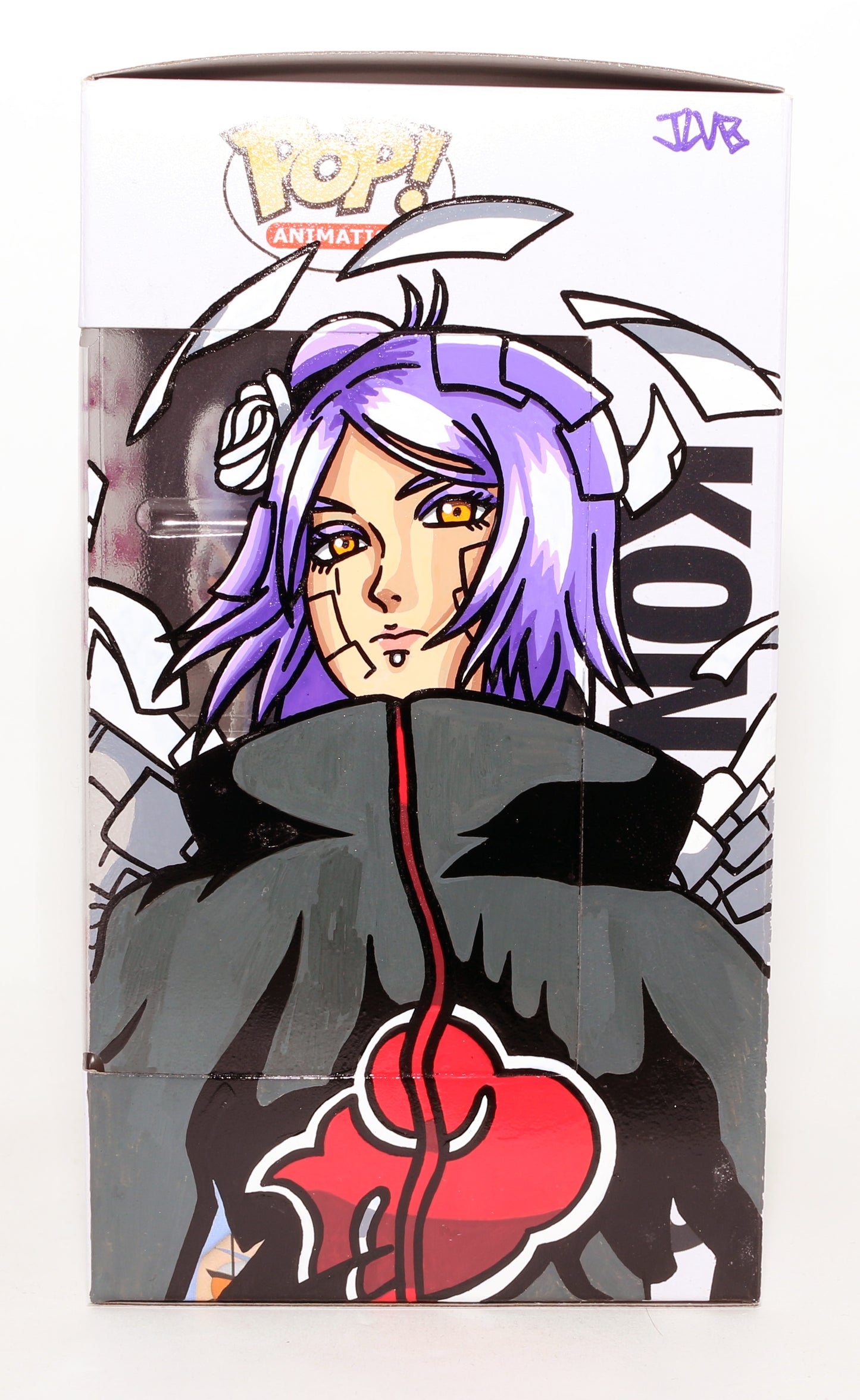 
                  
                    Dorothy Fahn as Konan in Naruto Shippuden (JSA) Signed Funko POP! #1508 with Drawing, Character Name, & Quote
                  
                