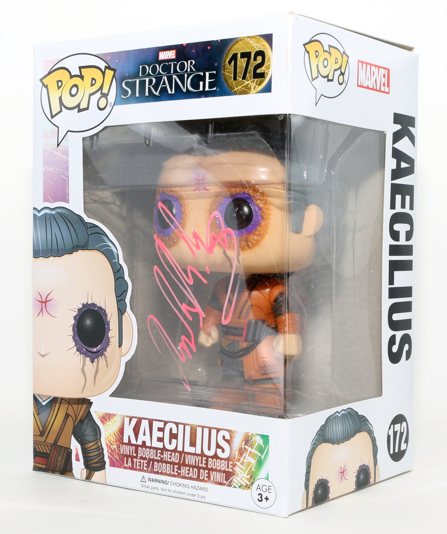 
                  
                    Mads Mikkelsen as Kaecilius in Doctor Strange Signed Funko POP! #172
                  
                