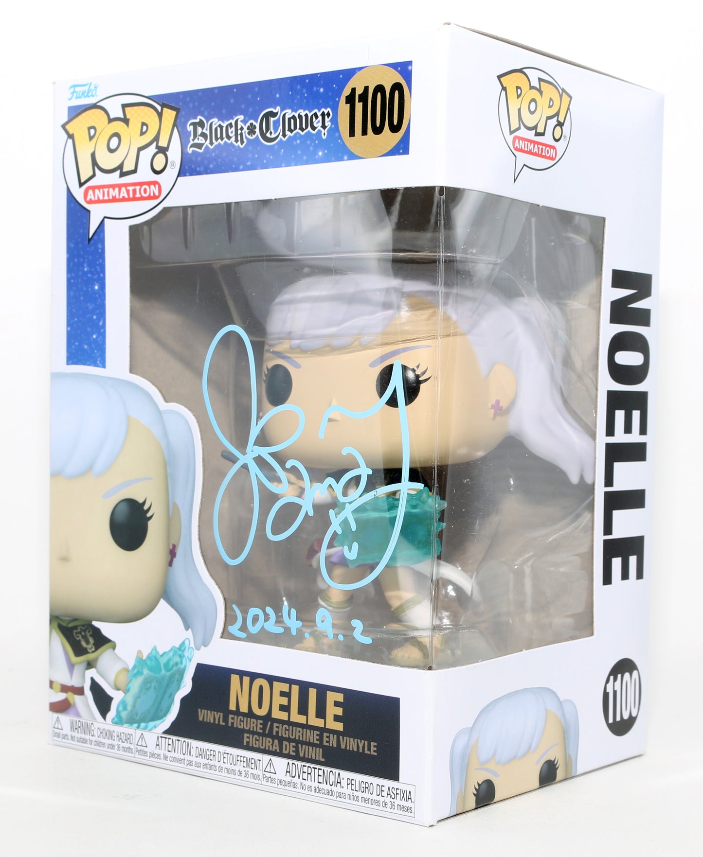 
                  
                    Kana Yuki as Noelle in Black Clover Signed Funko POP! #1100
                  
                