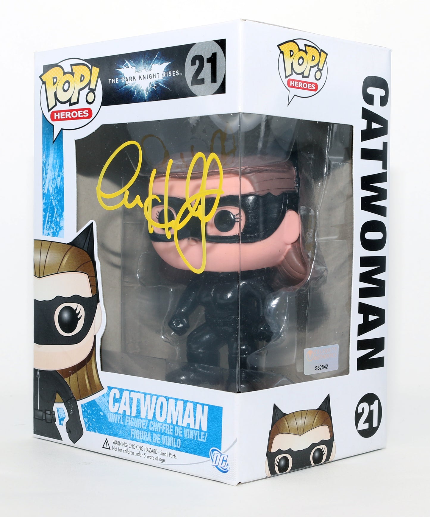 
                  
                    Anne Hathaway as Catwoman in The Dark Knight Rises (Celebrity Authentics) Signed Funko POP! #21
                  
                