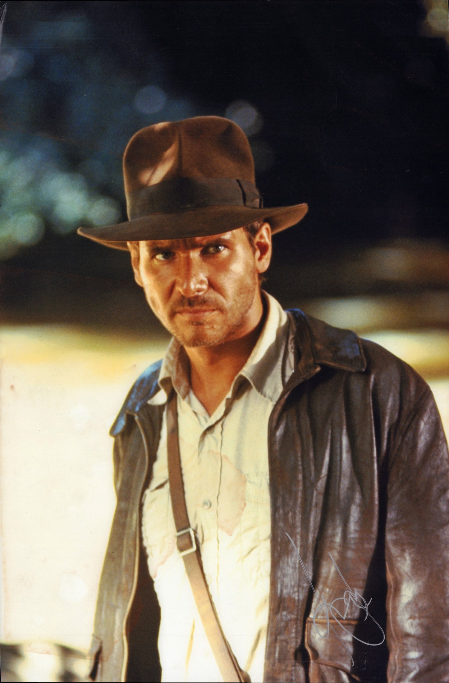 
                  
                    Harrison Ford as Indiana Jones in Raiders of the Lost Ark Signed 12x18 Photo
                  
                