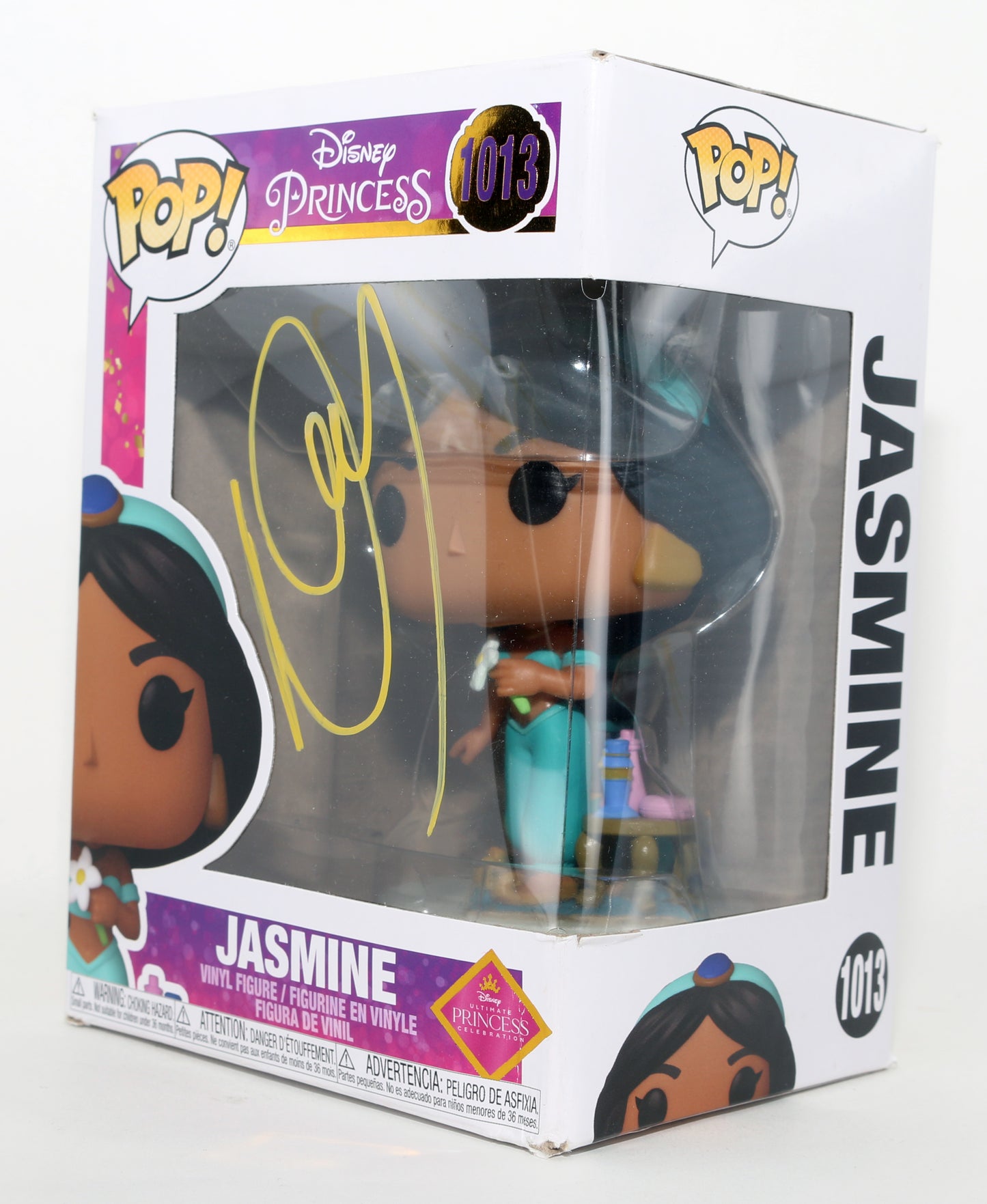 
                  
                    Naomi Scott as Jasmine in Aladdin Signed Funko POP! #1013
                  
                