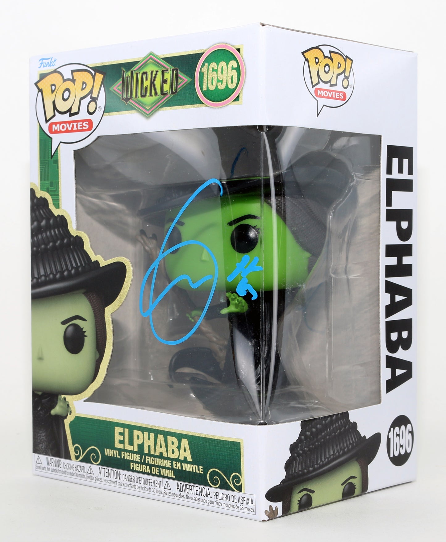 
                  
                    Cynthia Erivo as Elphaba in Wicked Signed Funko POP! #1696
                  
                