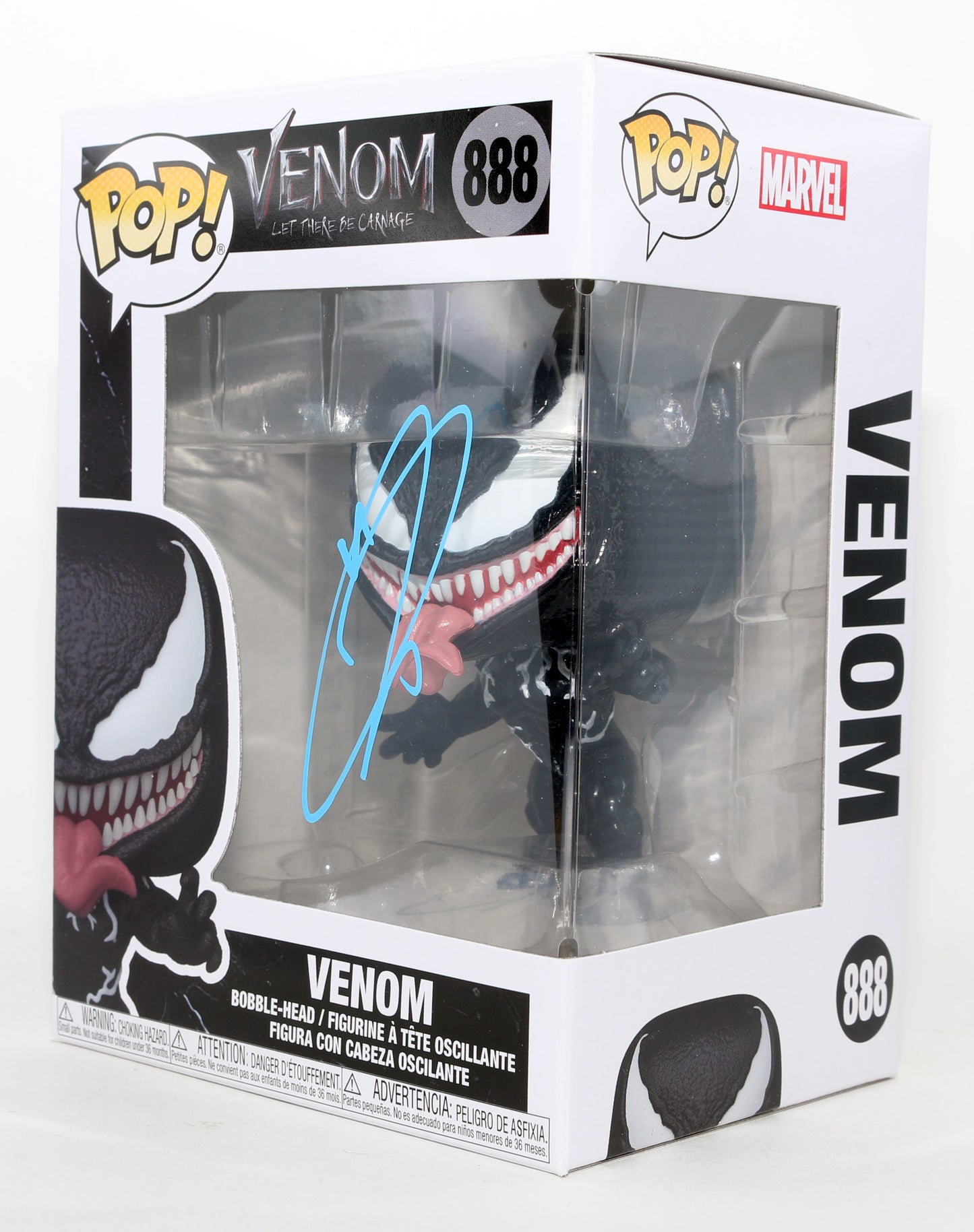 
                  
                    Tom Hardy as Venom in Venom: Let There Be Carnage Signed Funko POP! #888
                  
                