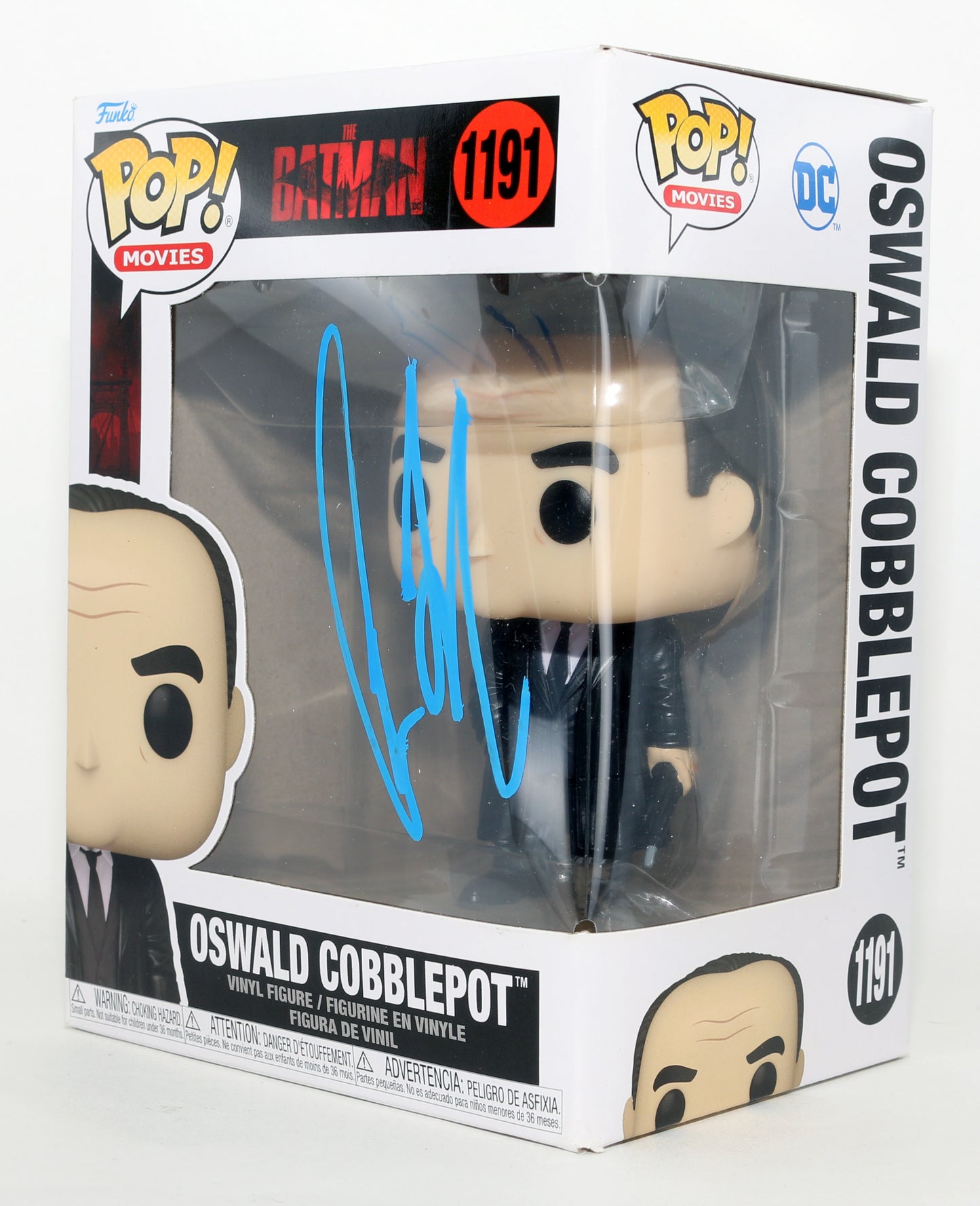 
                  
                    Colin Farrell as The Penguin in The Batman Signed Funko POP! #1191
                  
                