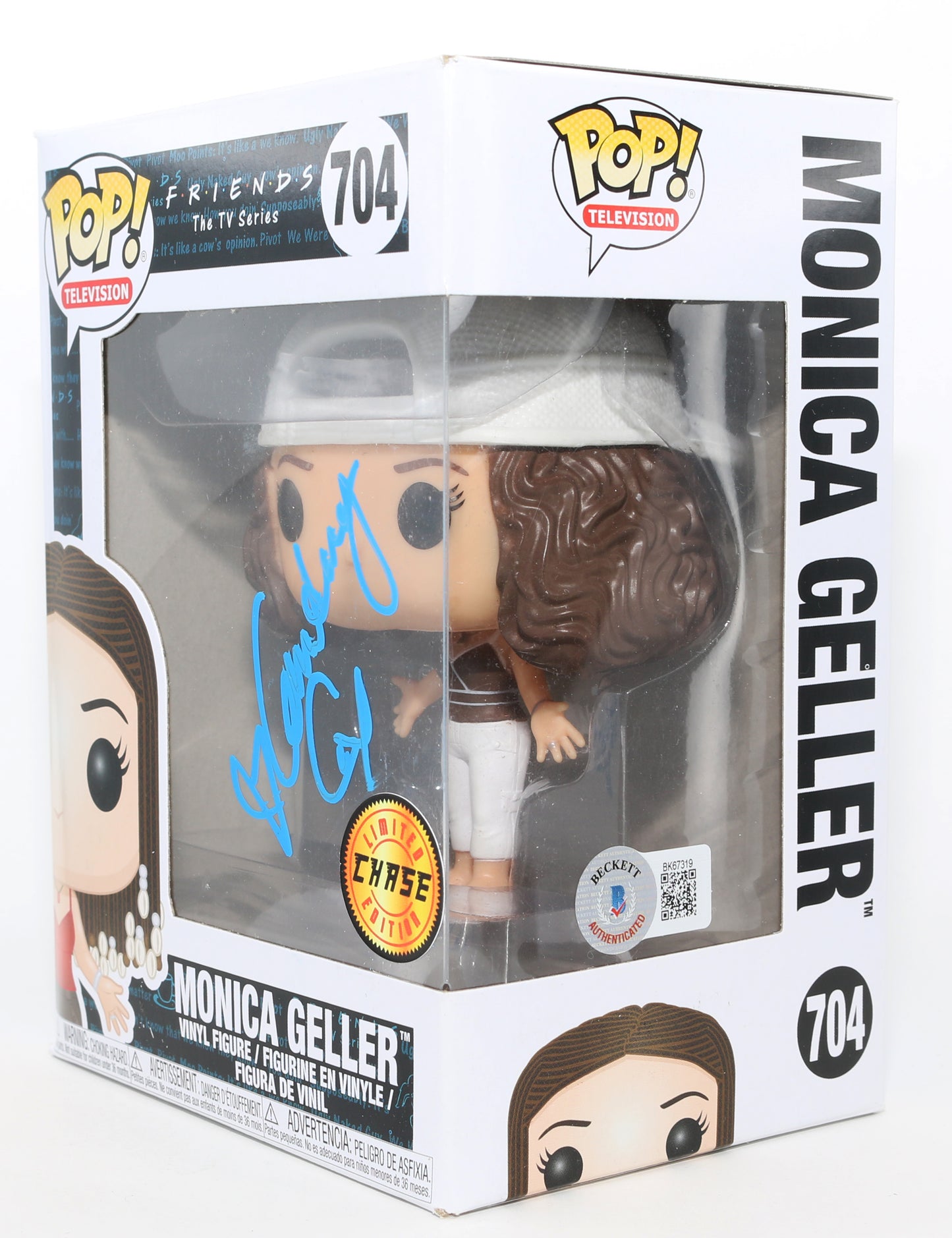 
                  
                    Courteney Cox as Monica Geller in Friends Chase Edition (Beckett) Signed Funko POP! #704
                  
                