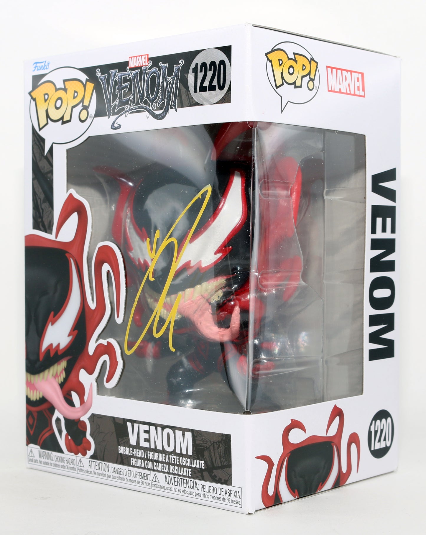 
                  
                    Tom Hardy as Venom in Venom Signed Funko POP! #1220
                  
                