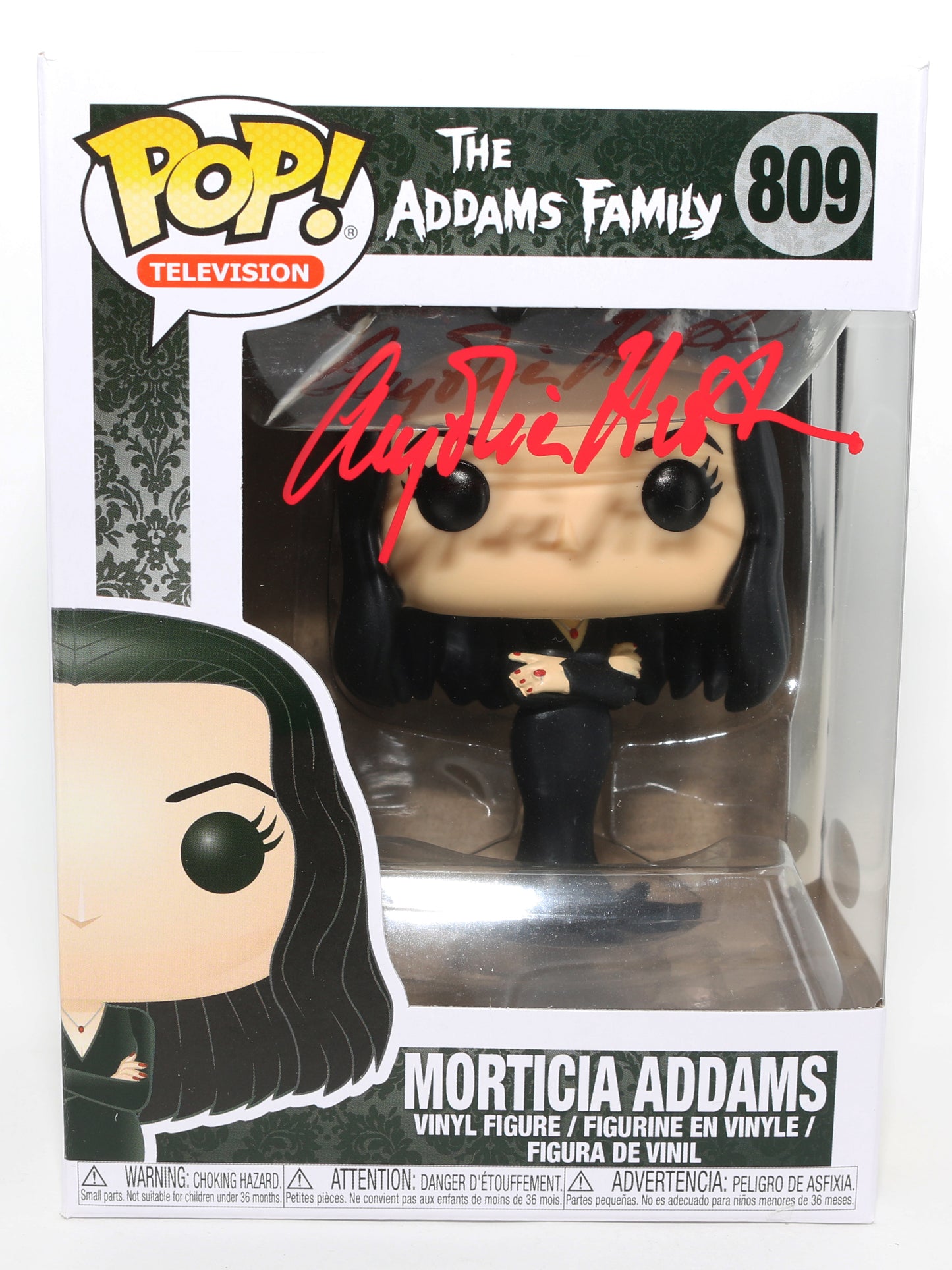 
                  
                    Anjelica Huston as Morticia Addams in The Addams Family (JSA) Signed Funko POP! #809
                  
                