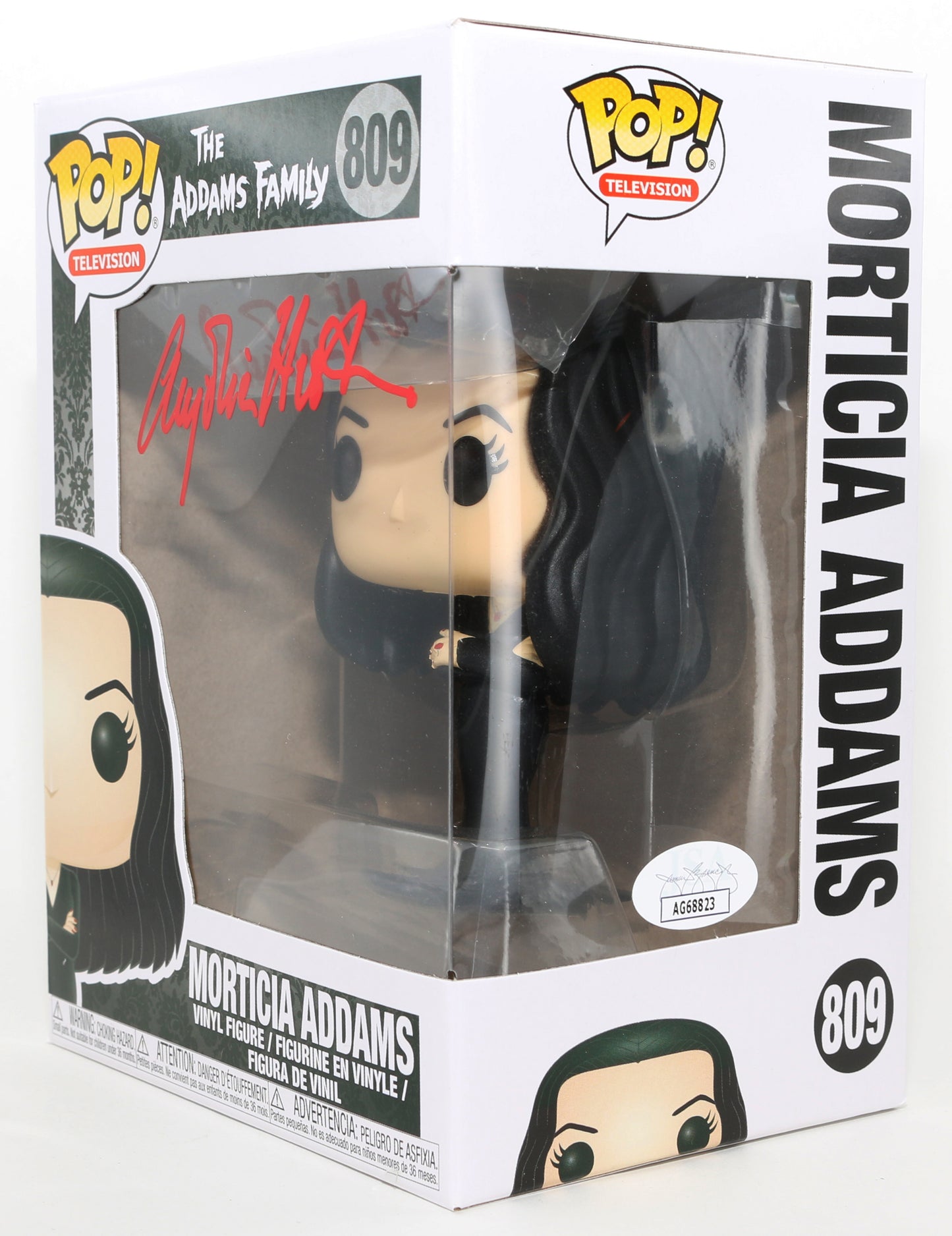 
                  
                    Anjelica Huston as Morticia Addams in The Addams Family (JSA) Signed Funko POP! #809
                  
                