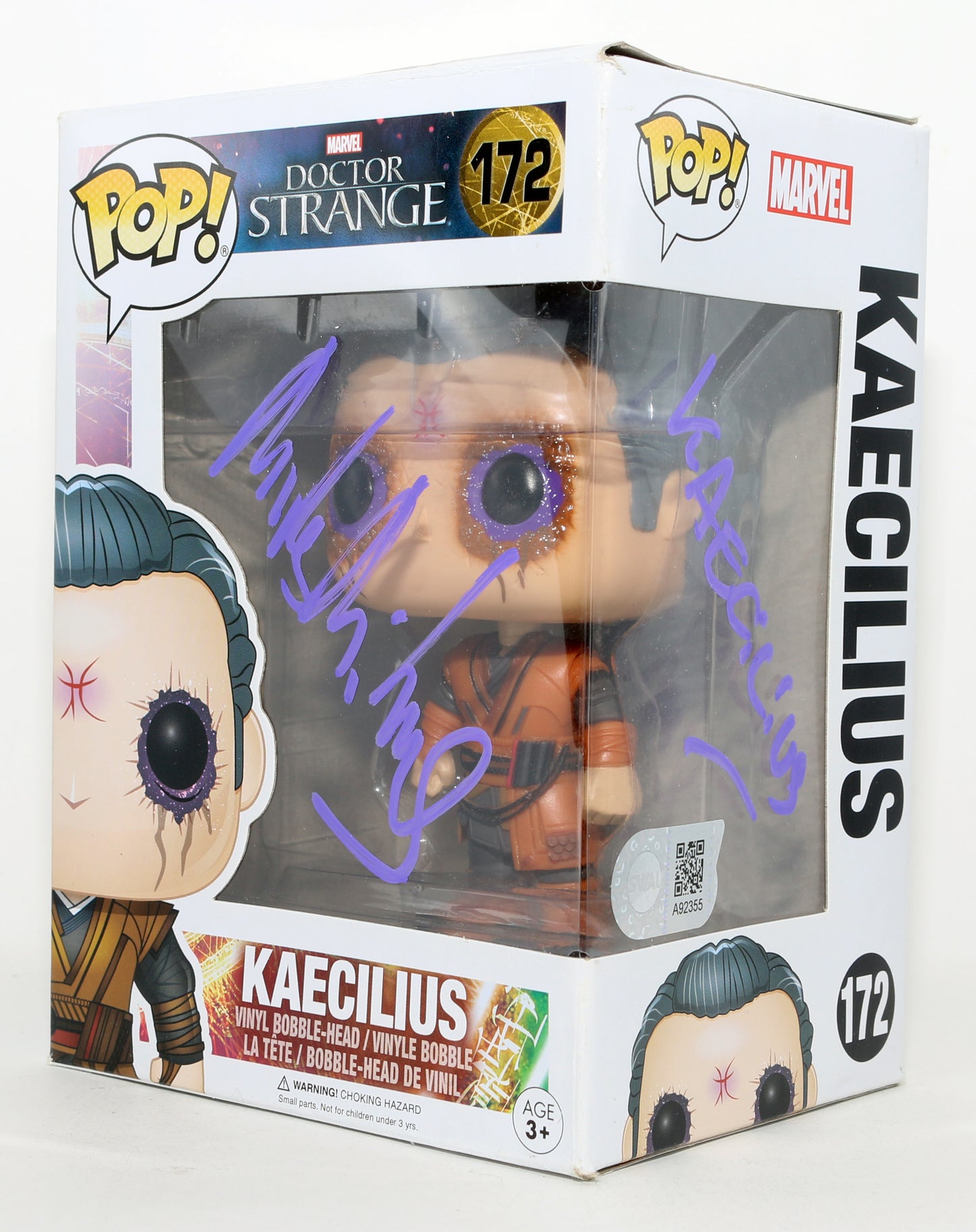 
                  
                    Mads Mikkelsen as Kaecilius in Doctor Strange (SWAU) Signed Funko POP! #172 with Character Name
                  
                