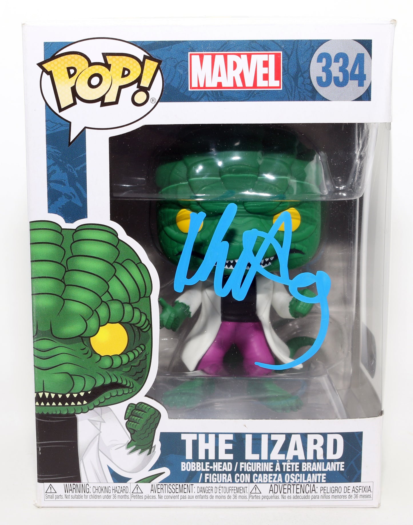 
                  
                    Rhys Ifans as The Lizard in The Amazing Spider-Man & Spider-Man: No Way Home (SWAU) Signed Funko POP! #334
                  
                