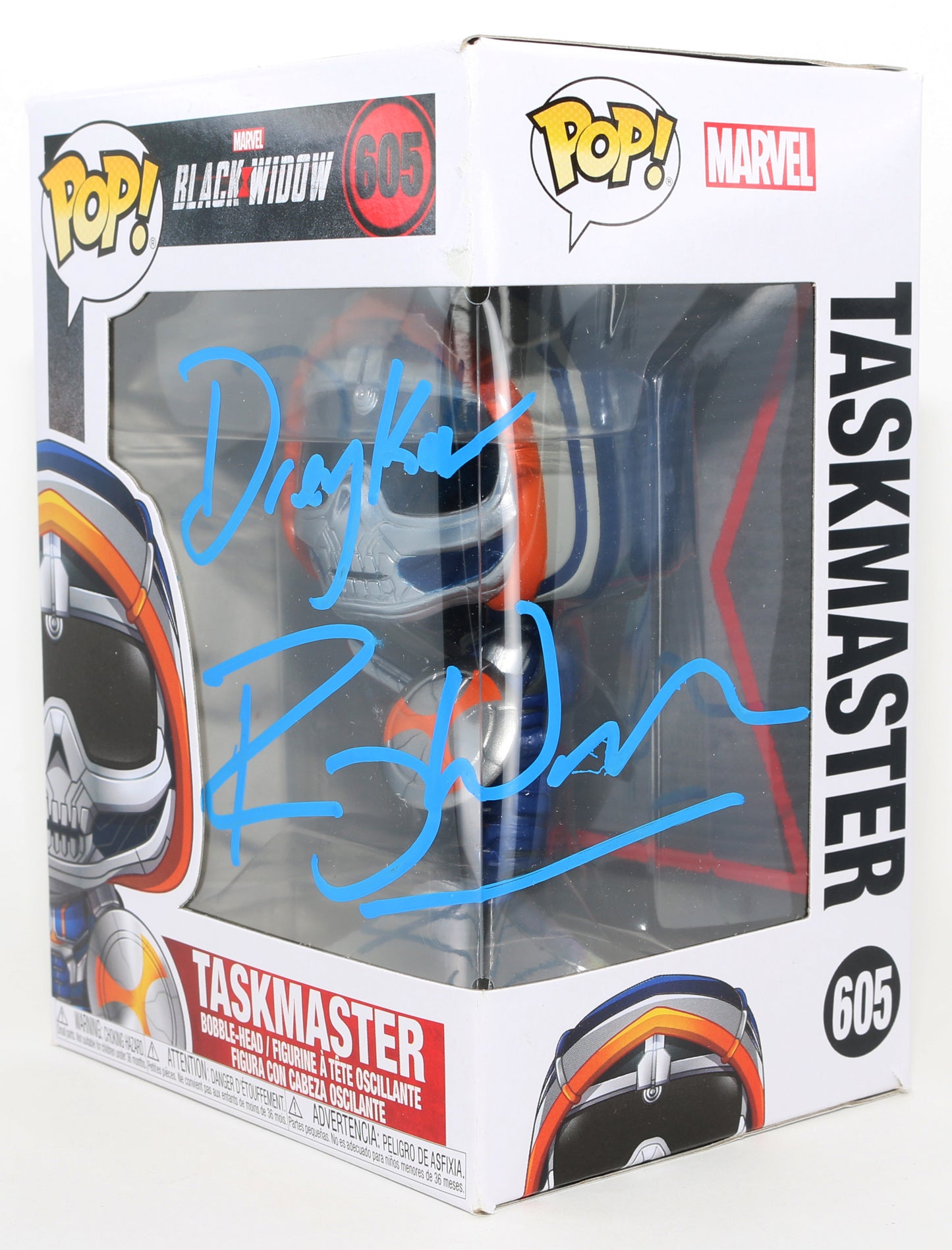 
                  
                    Ray Winstone as Dreykov in Marvel's Black Widow Signed Funko POP! #605
                  
                