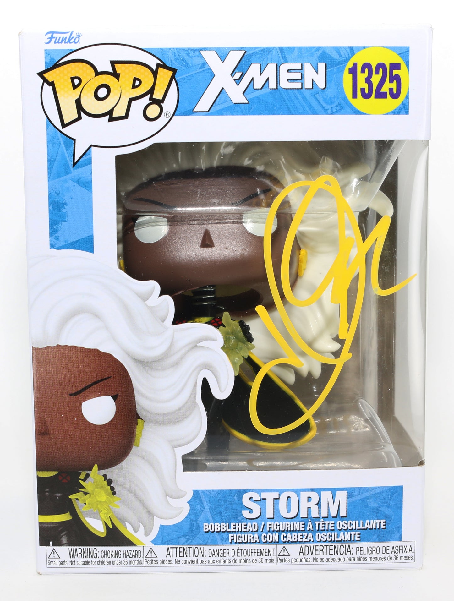 
                  
                    Halle Berry as Storm [Classic Costume] in X-Men Comics Signed Funko POP! #1325
                  
                