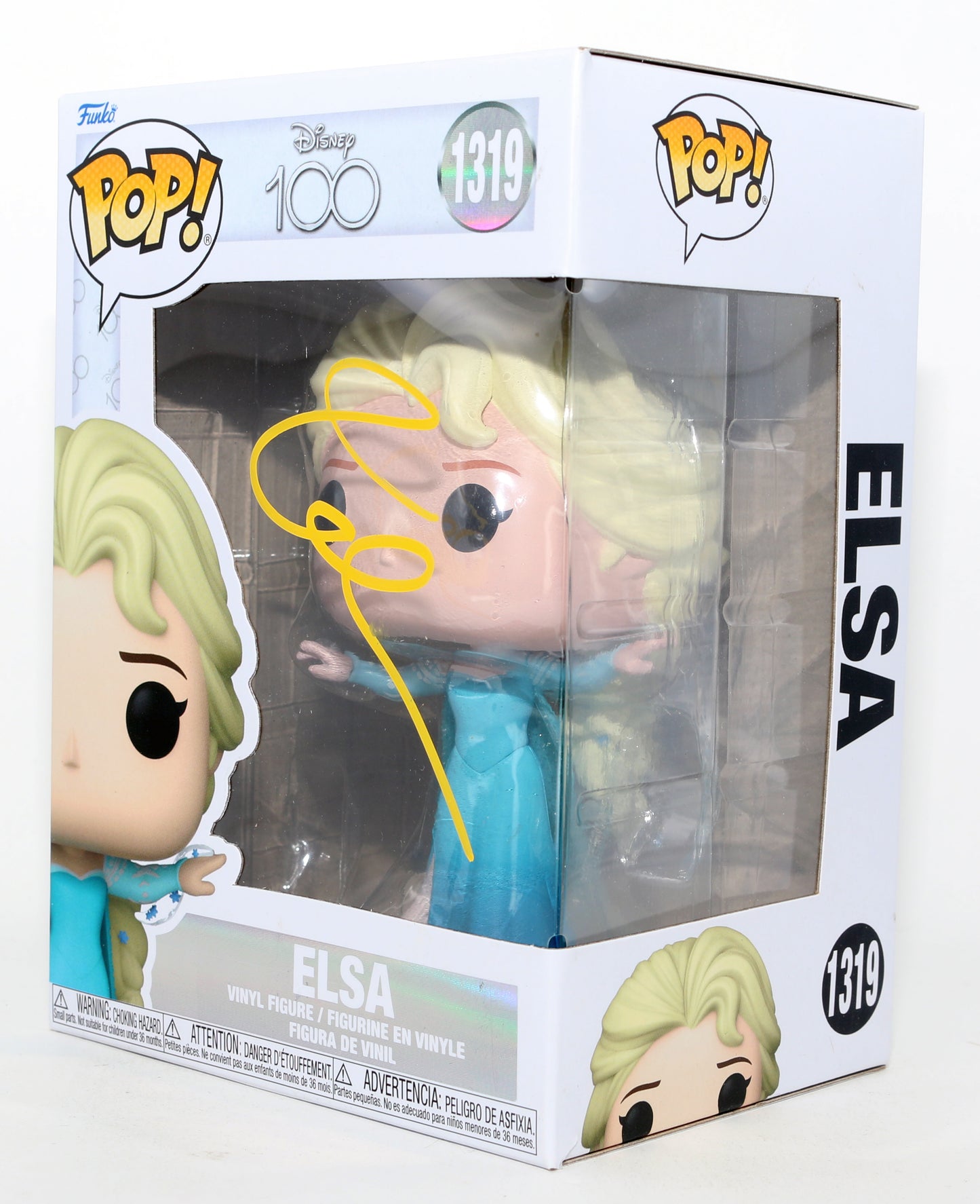 
                  
                    Idina Menzel as Elsa in Disney's Frozen Signed Funko POP! #1319
                  
                