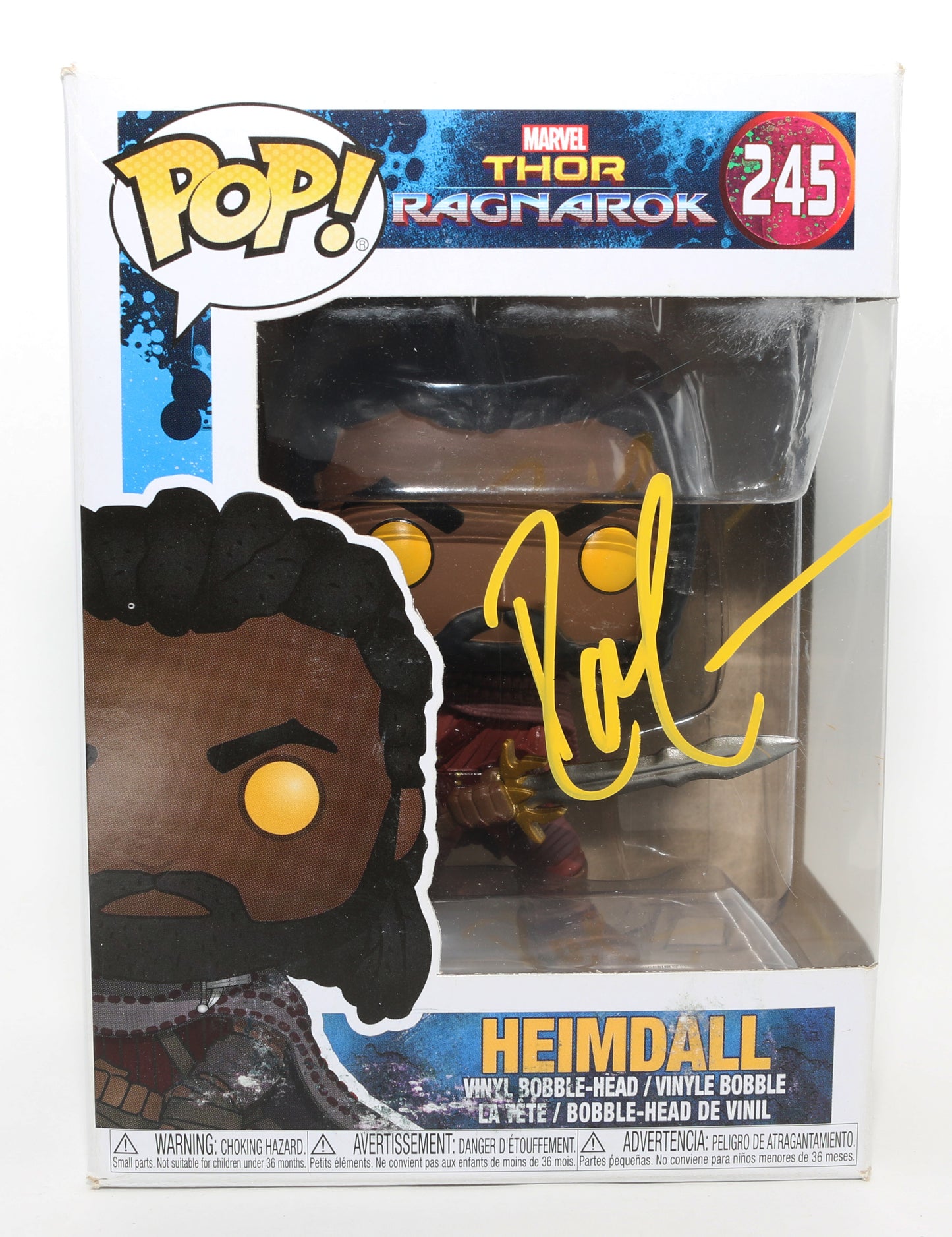 
                  
                    Idris Elba as Heimdall in Thor: Ragnarok Signed Funko POP! #245
                  
                
