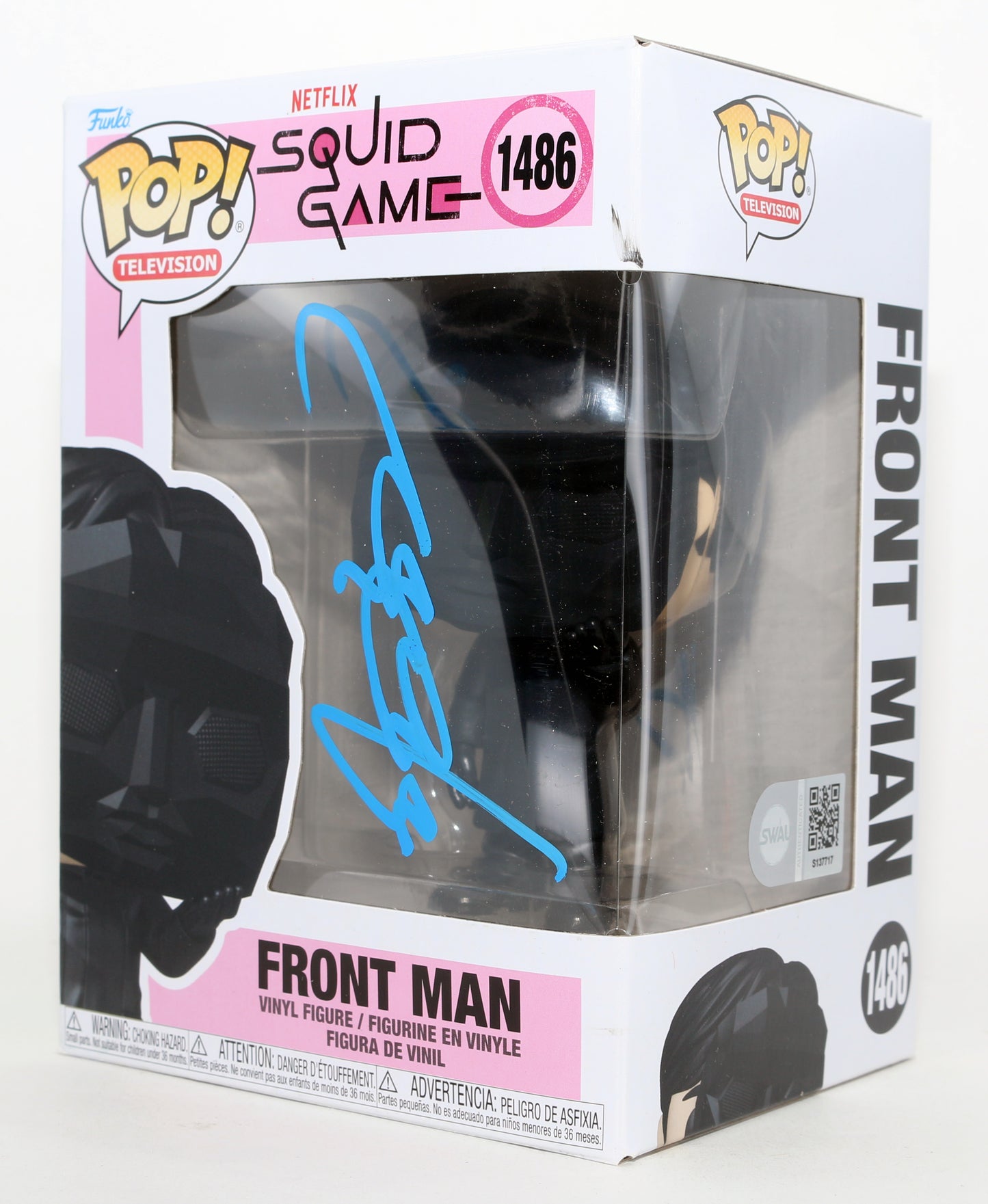 
                  
                    Lee Byung-hun as Hwang In-ho / Front Man in Squid Game (SWAU) Signed Funko POP! #1486
                  
                