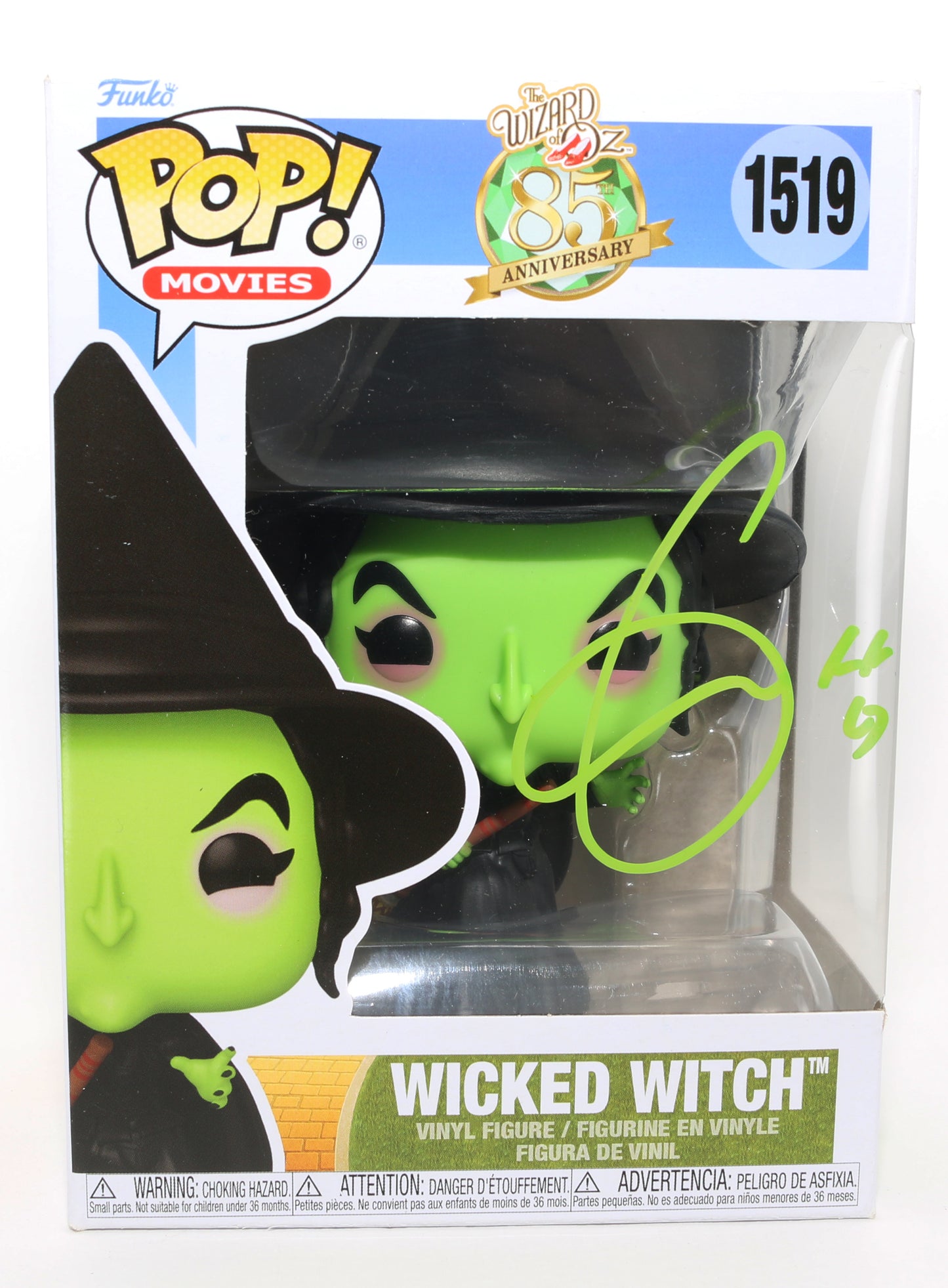 
                  
                    Cynthia Erivo as The Wicked Witch [Elphaba from Wicked] in The Wizard of Oz Signed Funko POP! #1519
                  
                